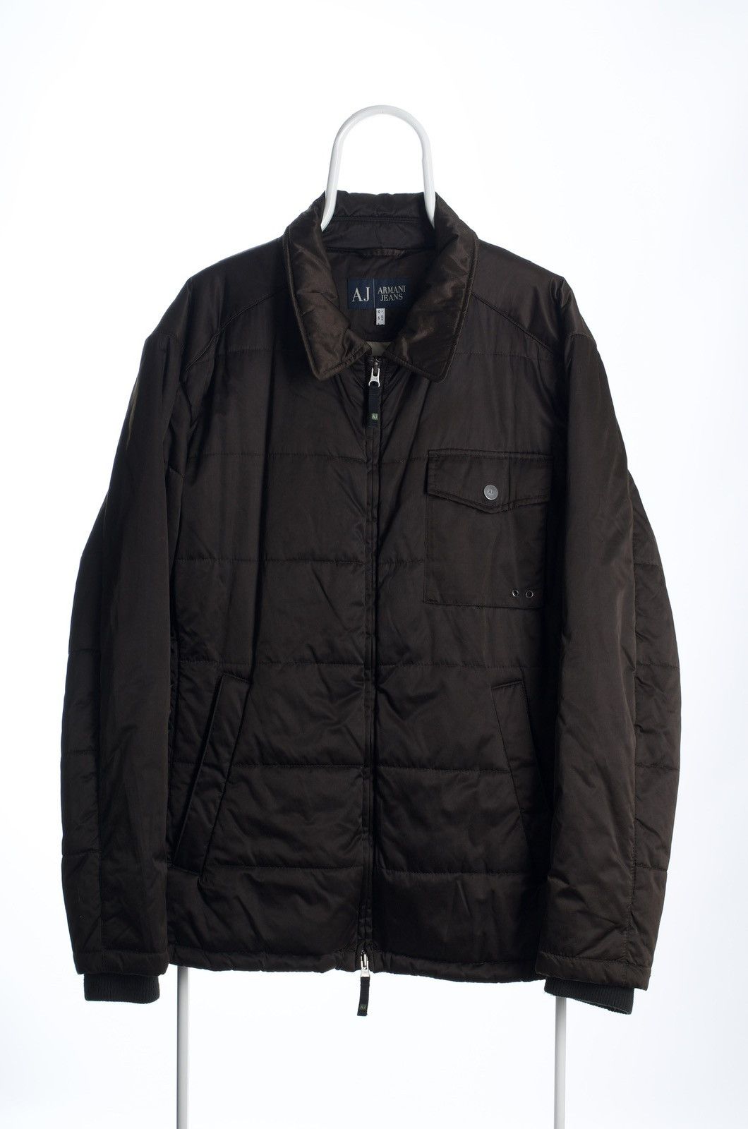 Armani jeans coat mens online