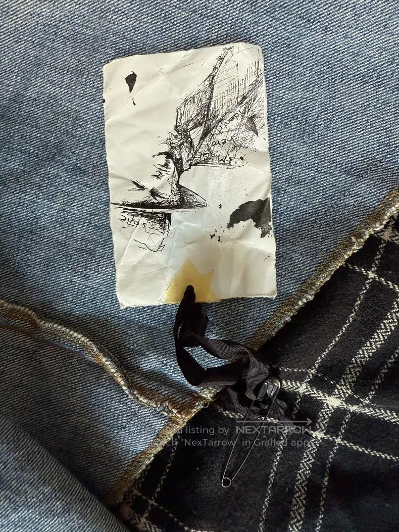 Greg Lauren Greg Lauren Spliced Denim Jacket Size US M / EU 48-50 / 2 - 6 Thumbnail