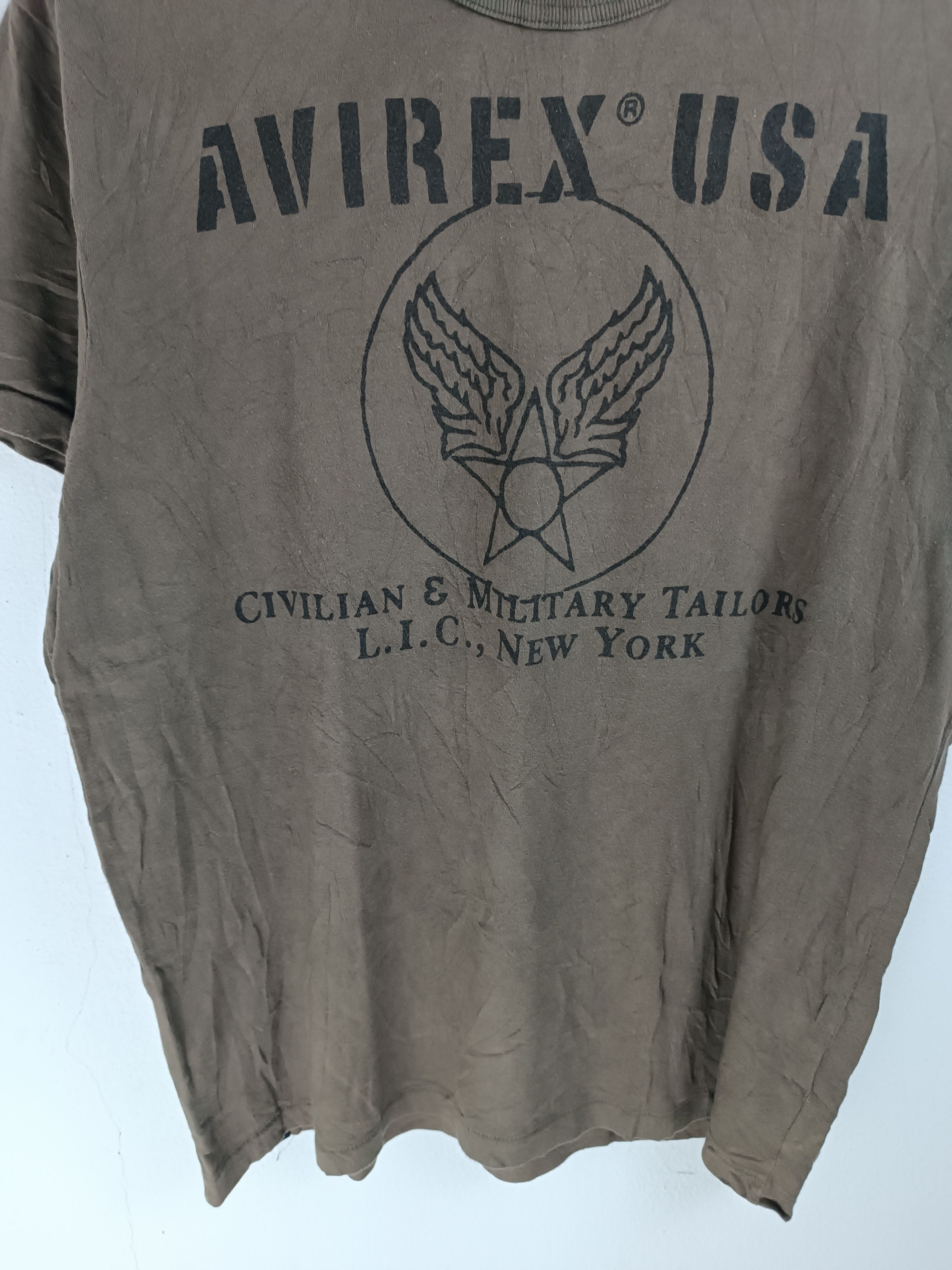 Avirex VINTAGE AVIREX USA SINGLE STITCH ARMY MARINES VERY RARE Size US L / EU 52-54 / 3 - 6 Thumbnail