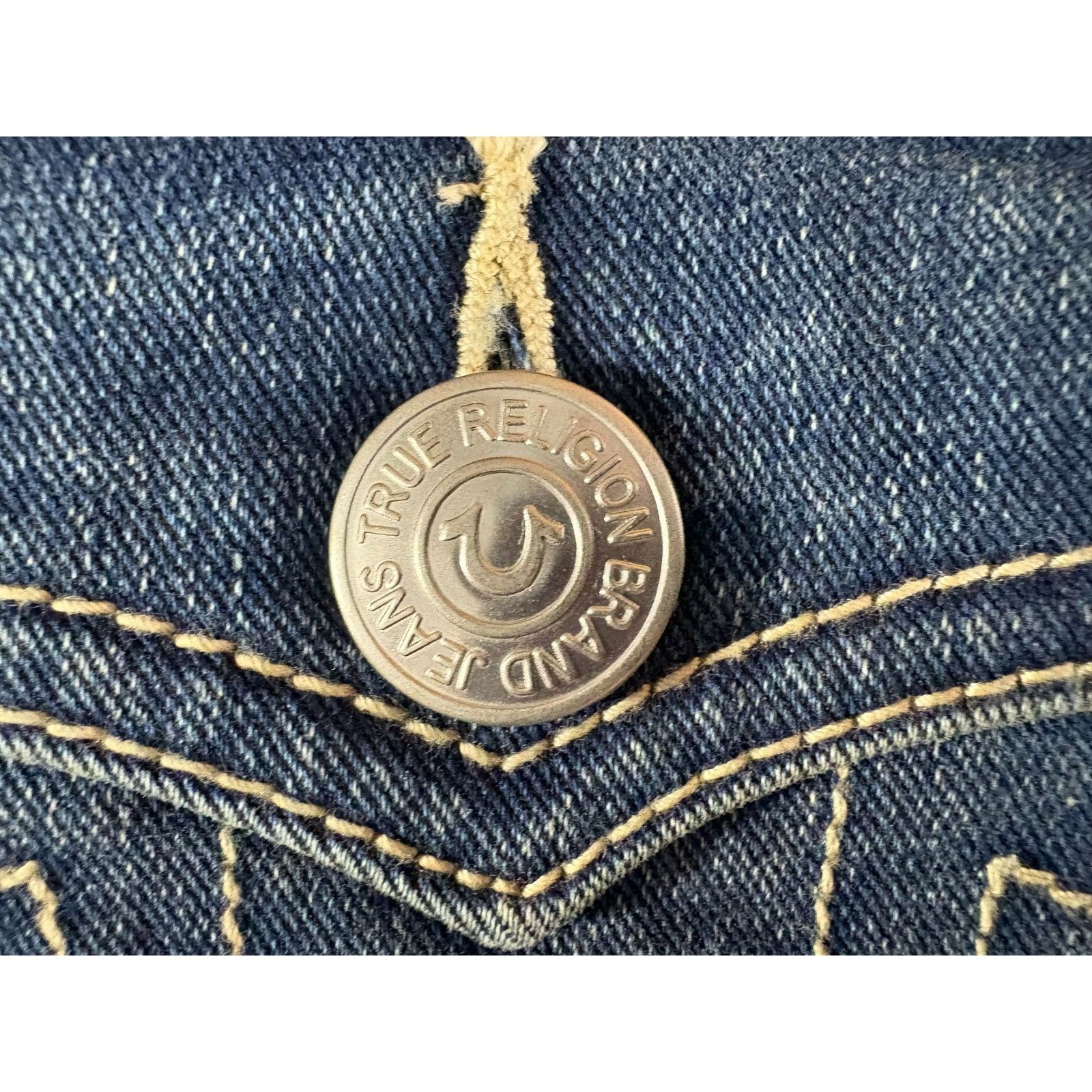 True Religion True Religion Jesse SN Slim Denim Jacket size S color blue N Size S / US 4 / IT 40 - 8 Thumbnail