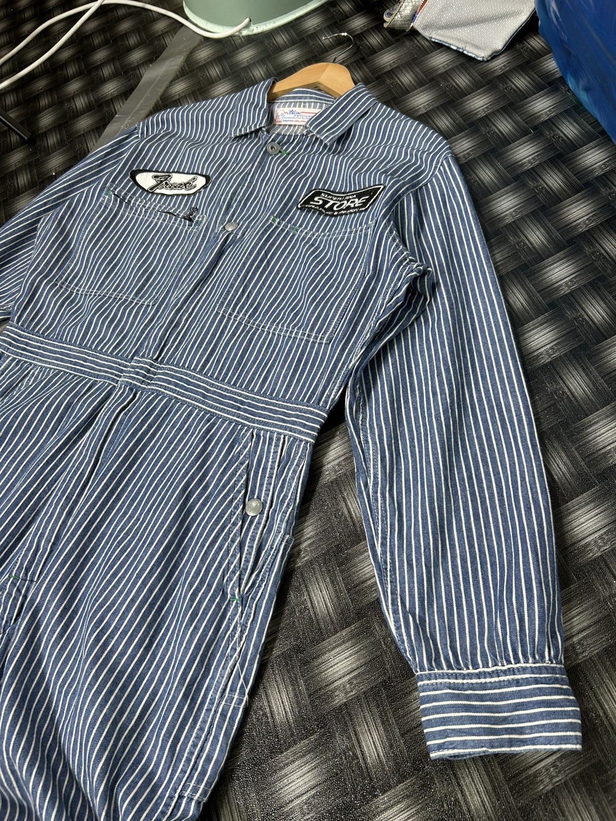 Japanese Brand ⚡️Vintage RNA inc Japan Hikori Workers Clothing Coverall Size US 34 / EU 50 - 3 Thumbnail