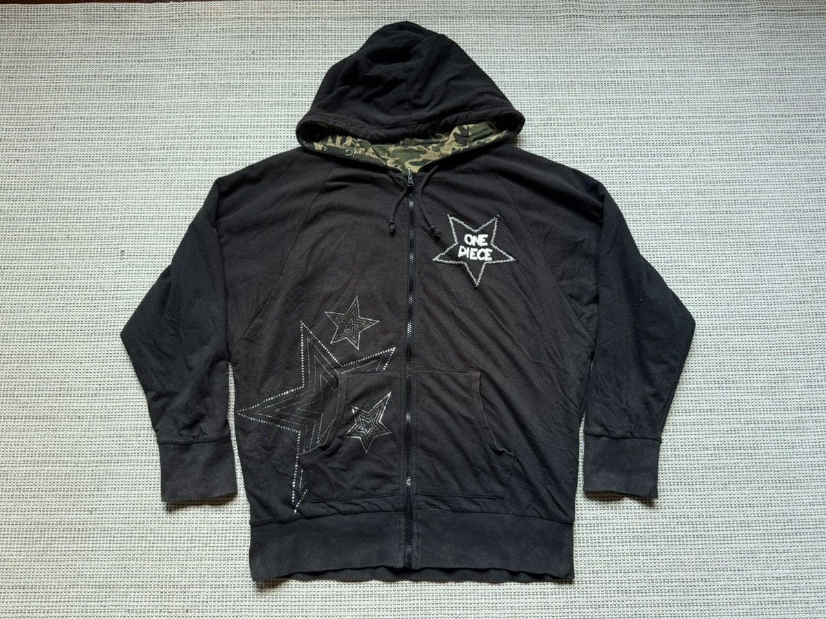 One Piece Reversible black and camouflage one piece hoodie Size US S / EU 44-46 / 1 - 1 Thumbnail
