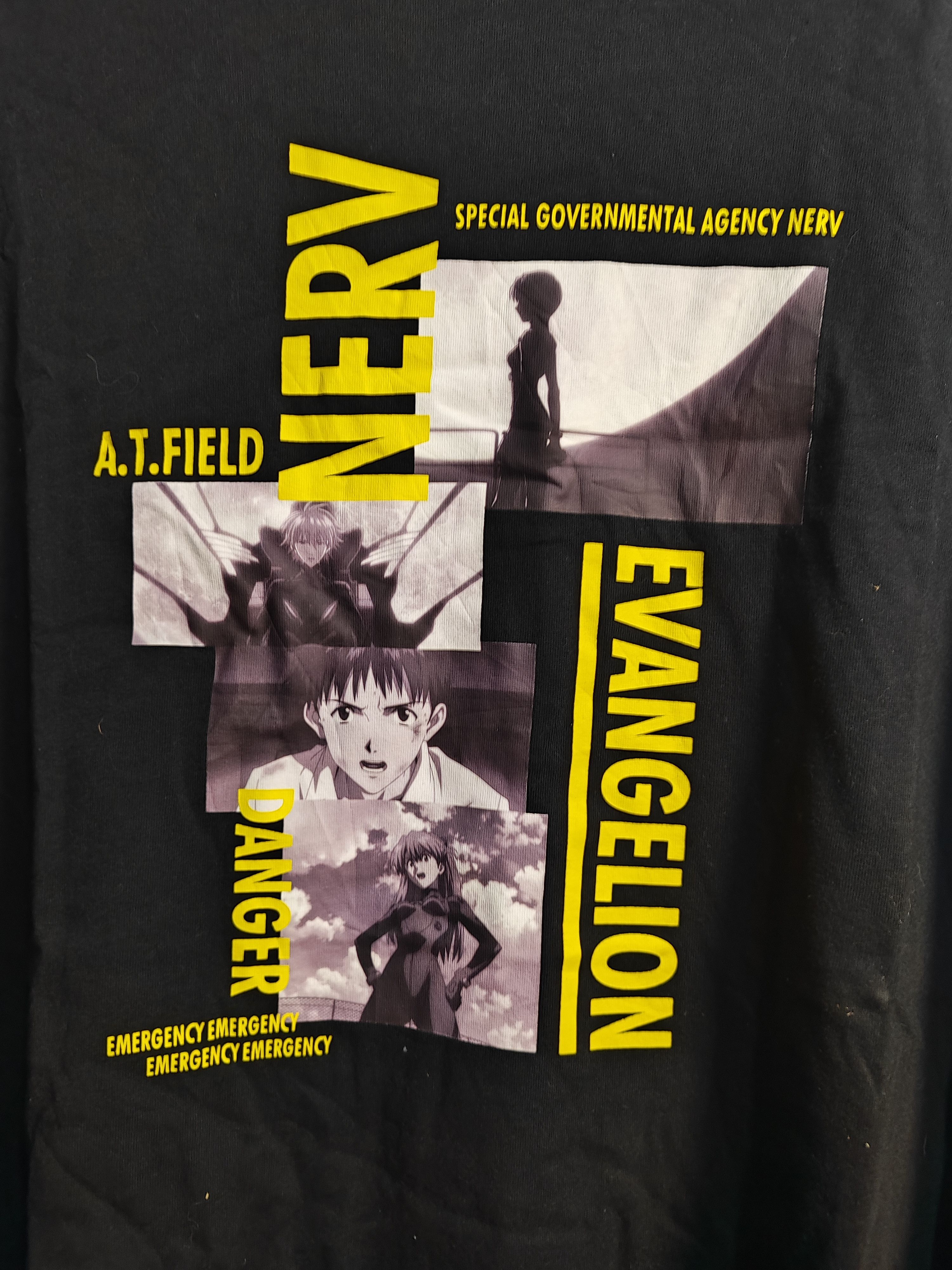 Anime Evangelion tee big Size Size US XXL / EU 58 / 5 - 5 Thumbnail