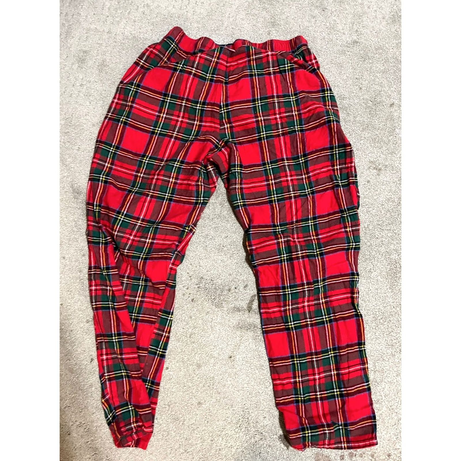 Old Navy Old Navy Red Plaid Pajama Pants XL Tall Men's Pajama Pants Size 40" / US 18 - 3 Thumbnail