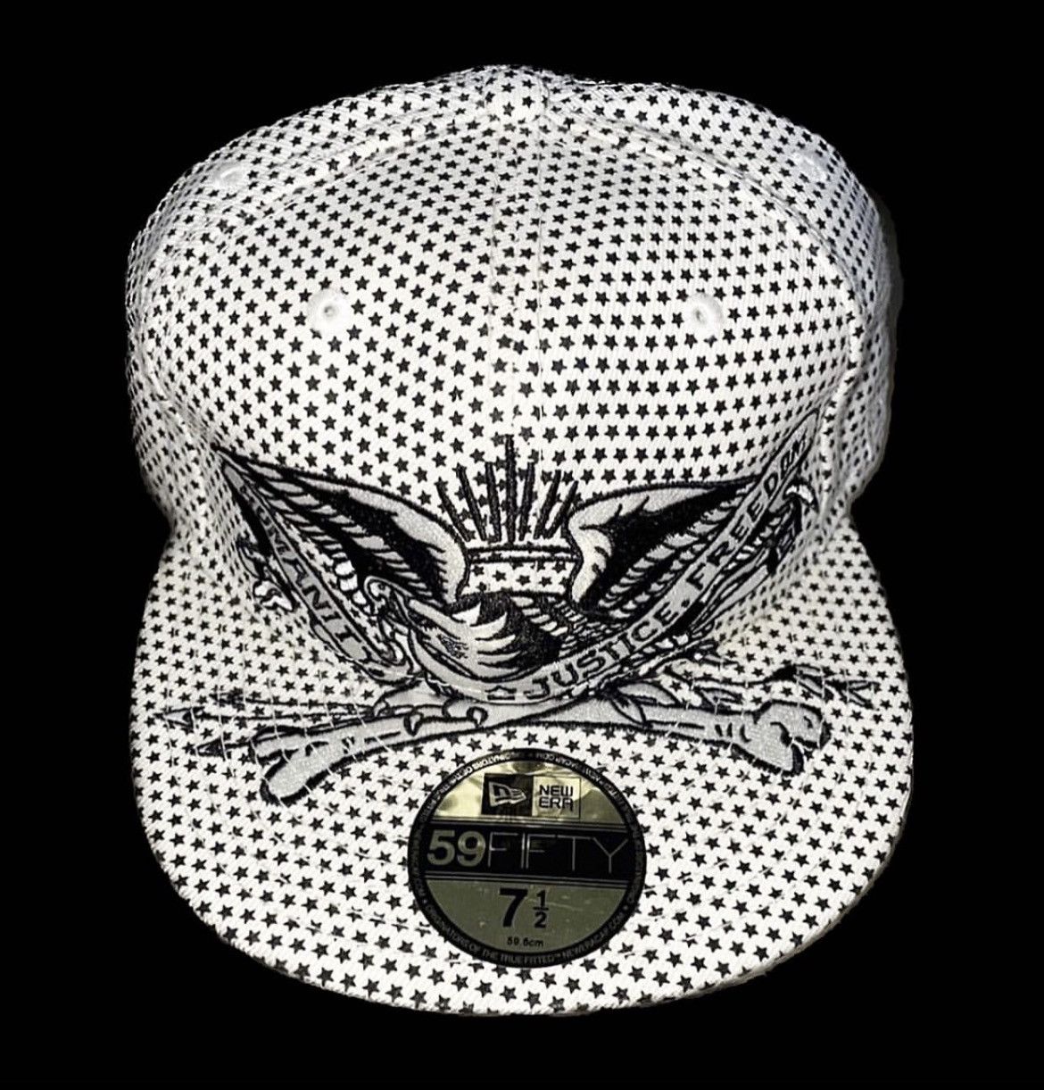 image of 2006 Supreme X Neighborhood Exclusive New Era Fitted 7 1/2 in White, Men's