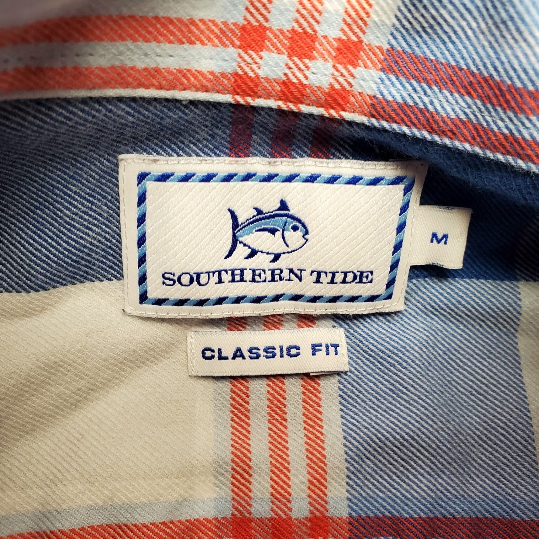 Southern Tide VINTAGE Southern Tide Shirt Mens M Blue Plaid Flannel Long Sleeve Outdoors Casual Size US M / EU 48-50 / 2 - 3 Thumbnail