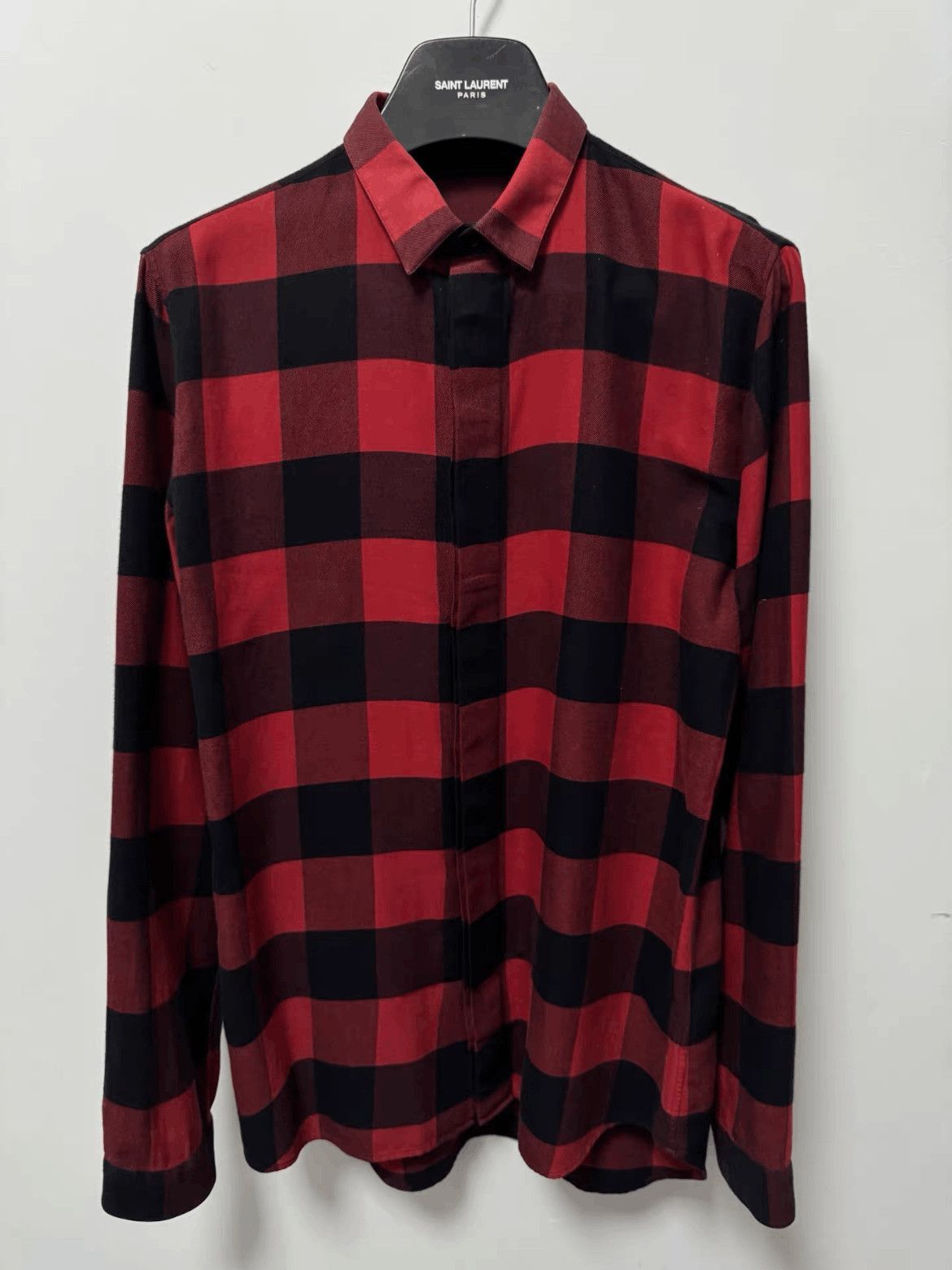 Dior Sz 39 Dior Homme 14AW Plaid Shirt-2508 Size US M / EU 48-50 / 2 - 1 Thumbnail