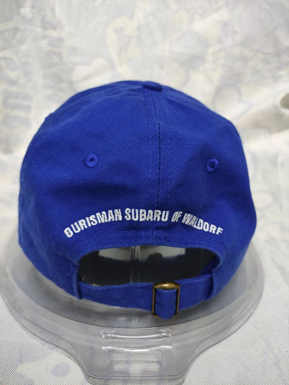 Japanese Brand VINTAGE SUBARU RACING CAP BLUE Size ONE SIZE - 4 Thumbnail