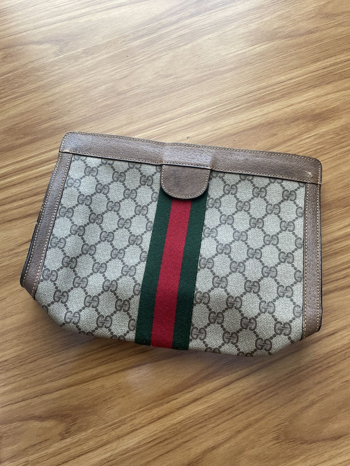 Gucci Gucci 1980 Monogram Clutch Bag Size ONE SIZE - 10 Thumbnail