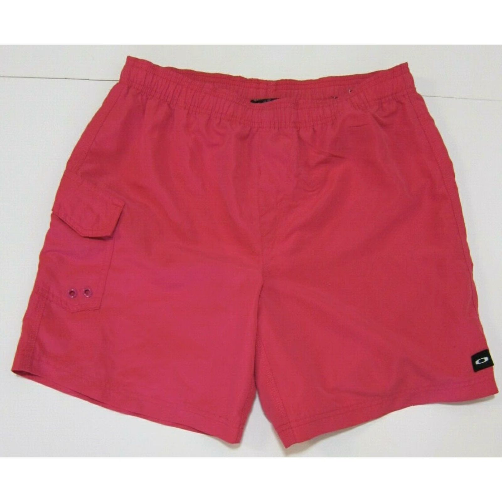 Oakley Oakley Pink Swim Beach Lined High Rise Cargo Board Shorts Women S Small-Medium Size 30" / US 8 / IT 44 - 6 Thumbnail