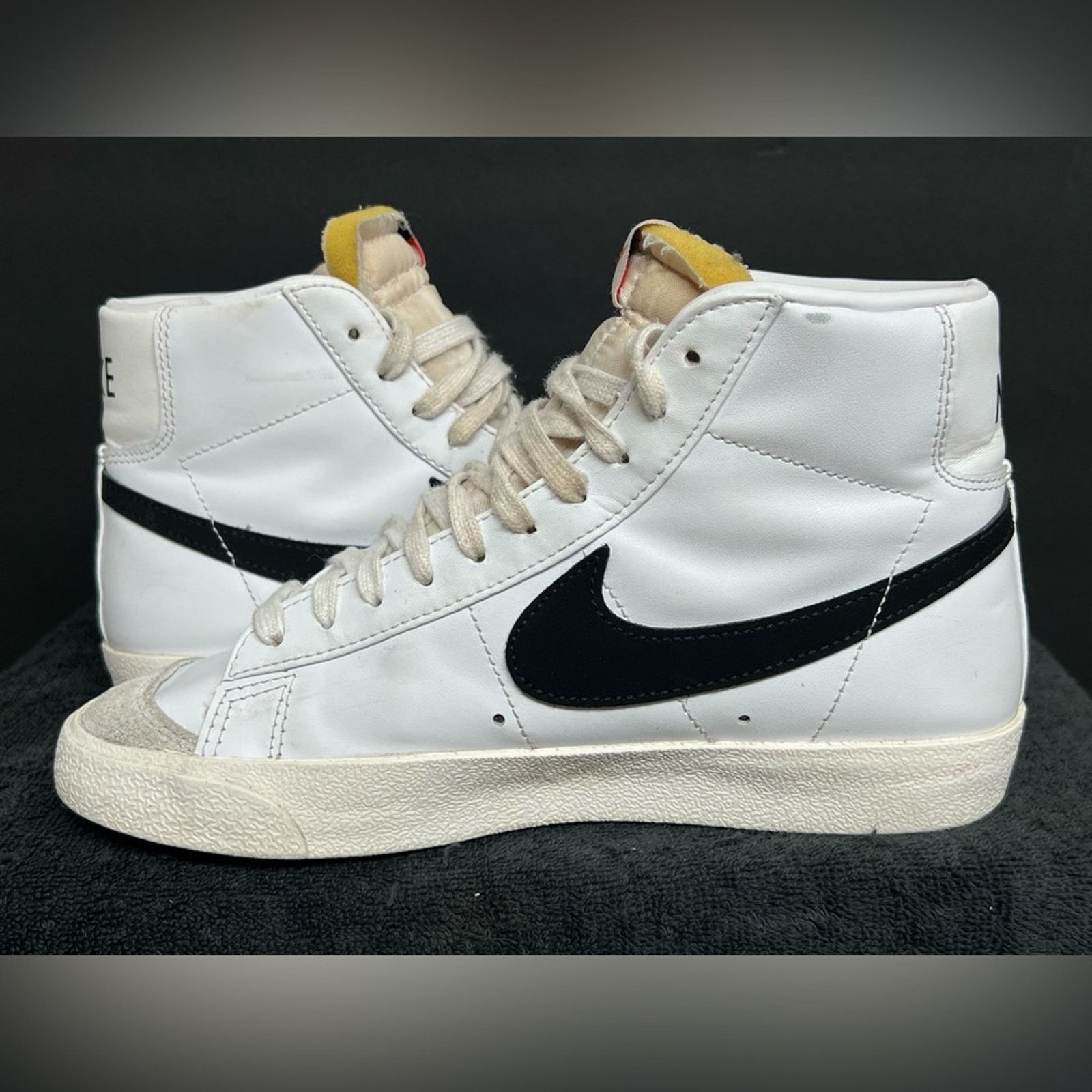 Nike Nike Blazer Mid 77 White Black CZ1055-100 Womens Size 7.5 Size US 7.5 / IT 37.5 - 4 Thumbnail