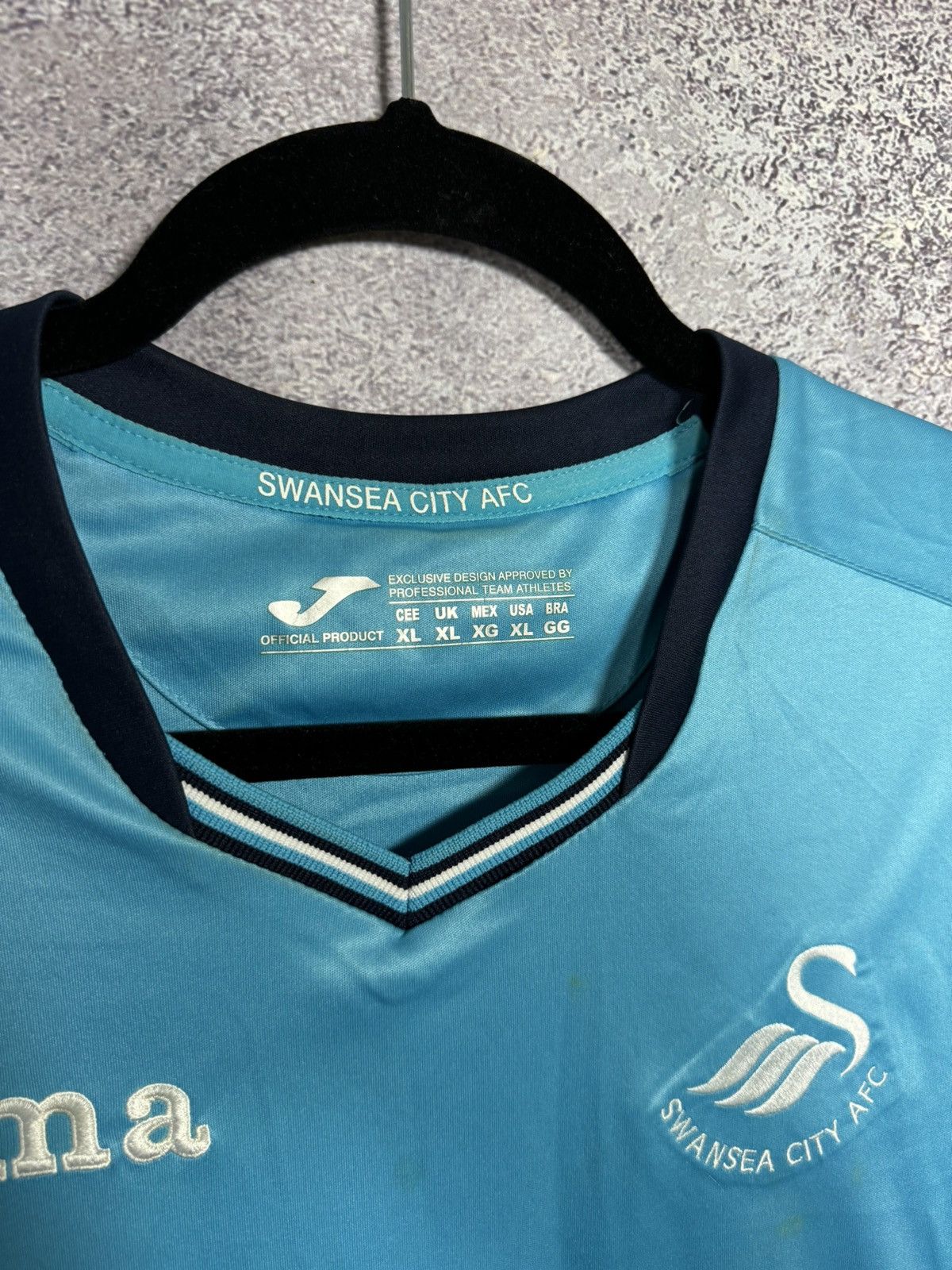 Joma × Vintage Vintage Swansea City 2016/17 Joma Away Soccer Jersey Size US XL / EU 56 / 4 - 10 Thumbnail