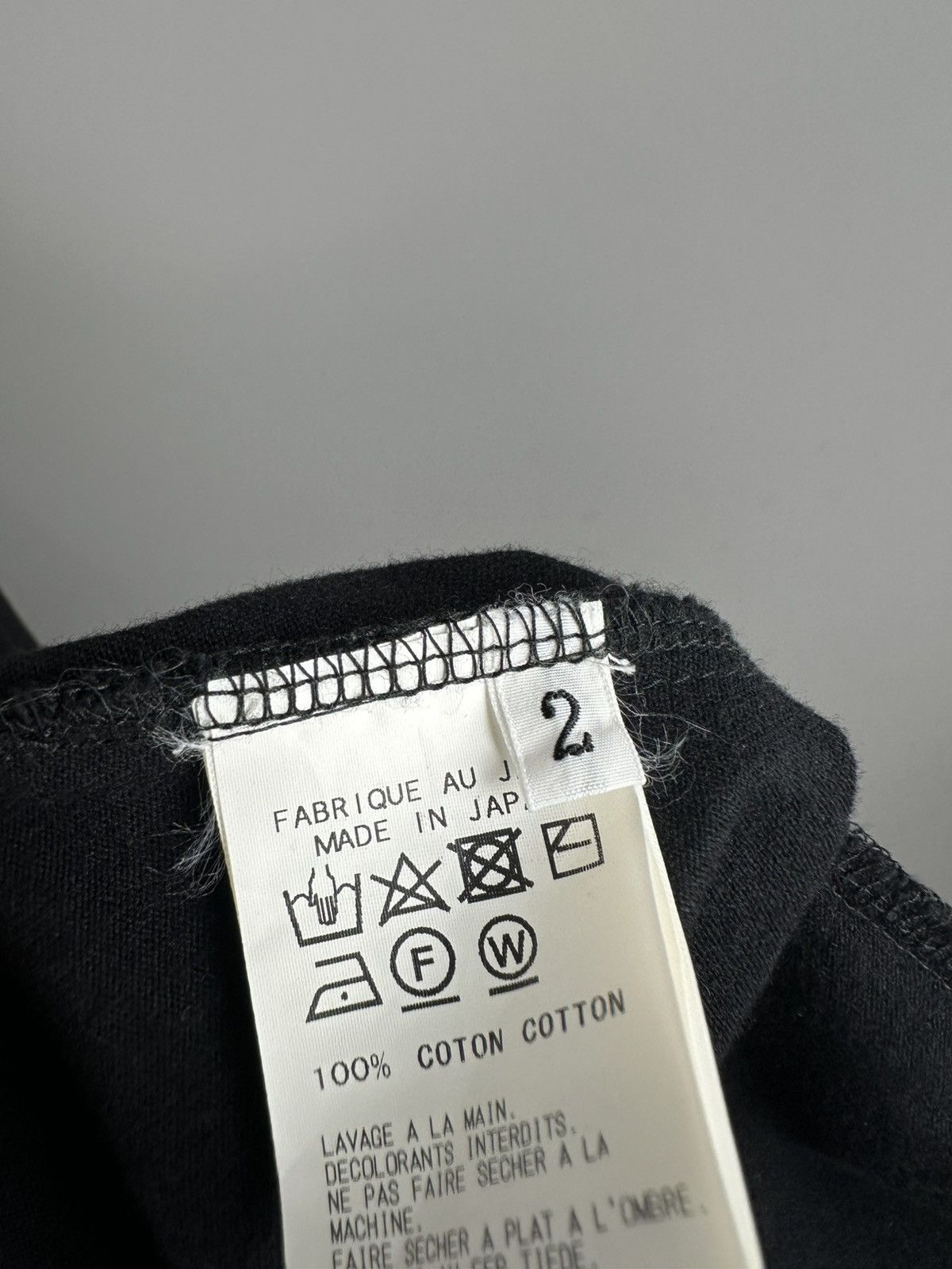 Yohji Yamamoto Yohji Yamamoto - Black and Black A/W17 - Back Hit Message Size XS / US 0-2 / IT 36-38 - 14 Thumbnail