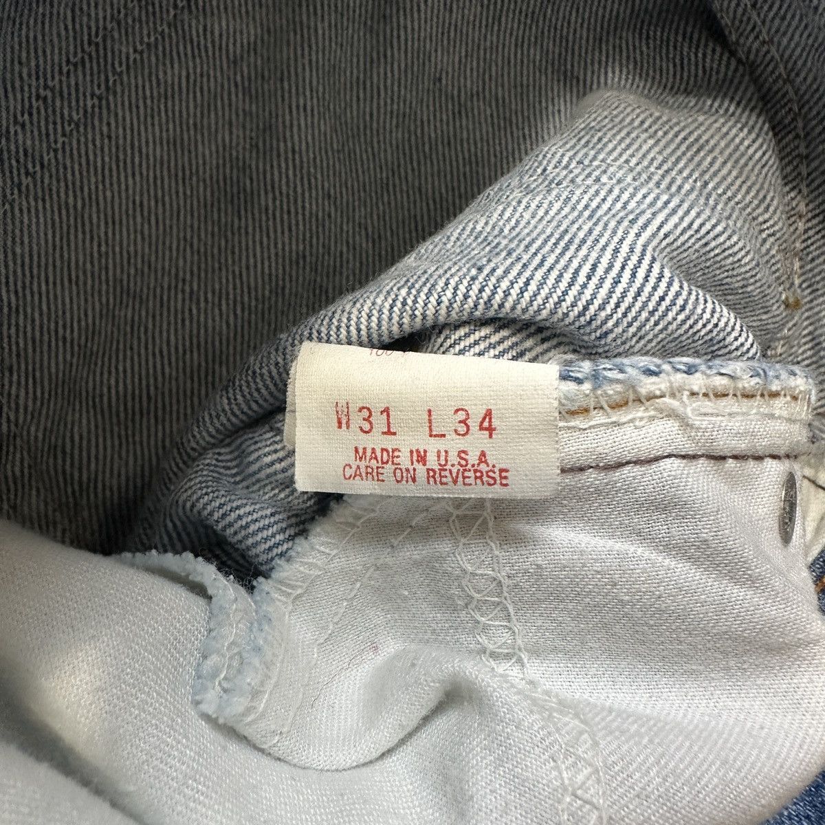 Levi's Vintage Levi’s 506 Orange Tab jeans Size US 31 - 5 Thumbnail