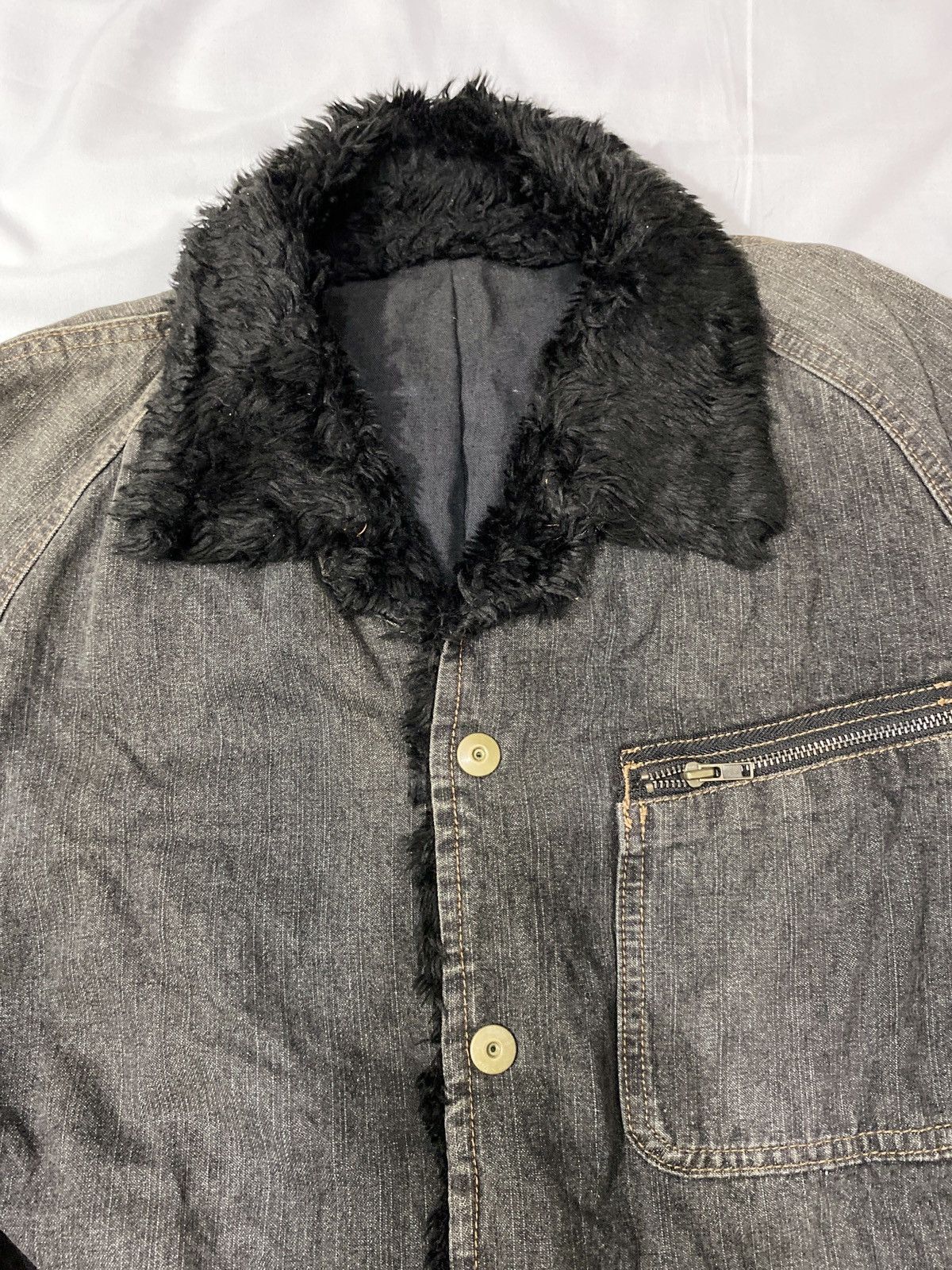 Tornado Mart Comme Ca Ism Fur Chore Denim Jacket Size US L / EU 52-54 / 3 - 4 Thumbnail