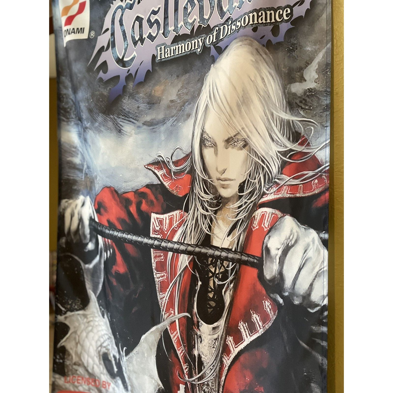 Nintendo Castlevania Harmony of Dissonance 5' Flag Nintendo Game Boy Size ONE SIZE - 2 Thumbnail