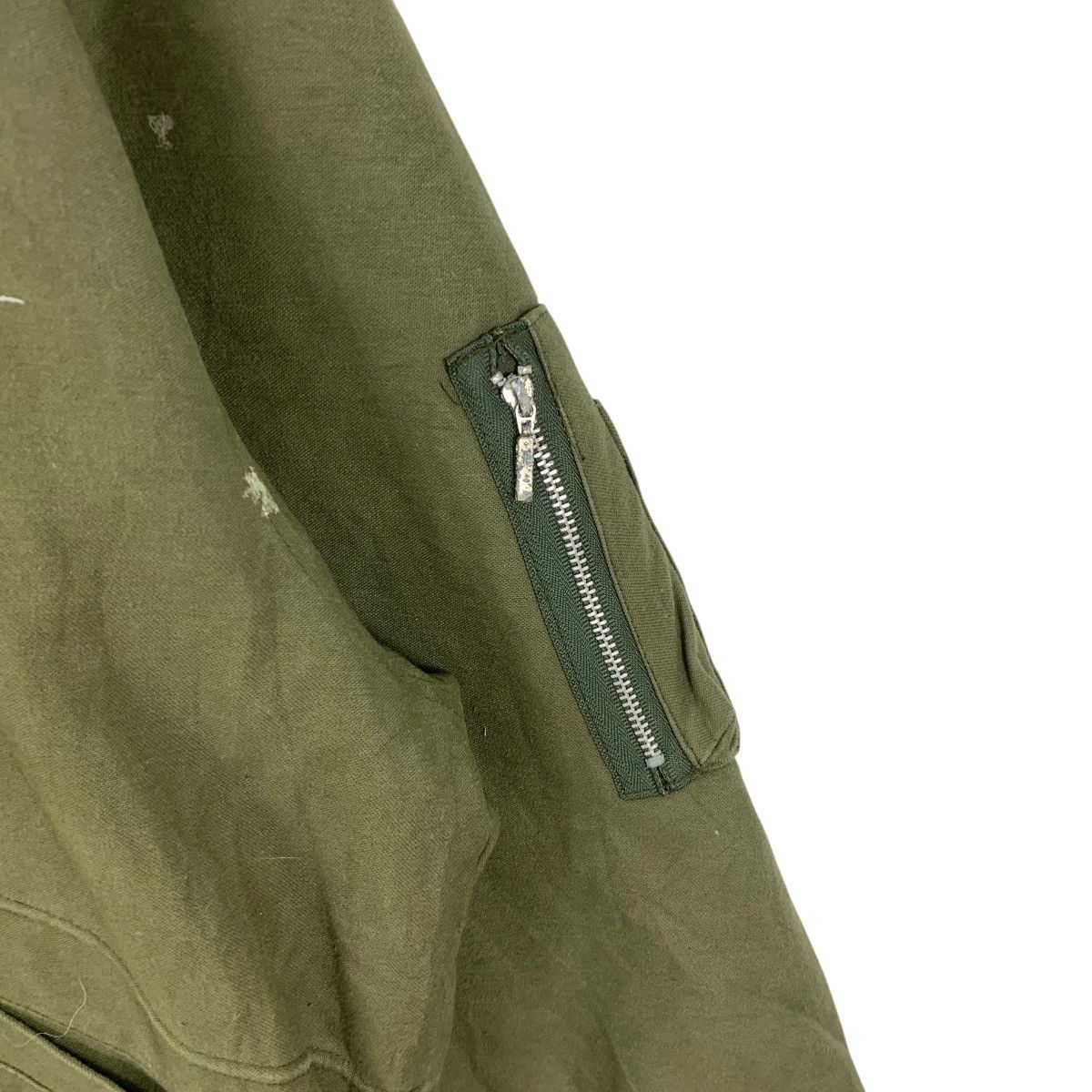 Vintage Vintage SPURTION JAPAN MA-1 Military Shearling Bomber Jacket Size US XXL / EU 58 / 5 - 8 Thumbnail