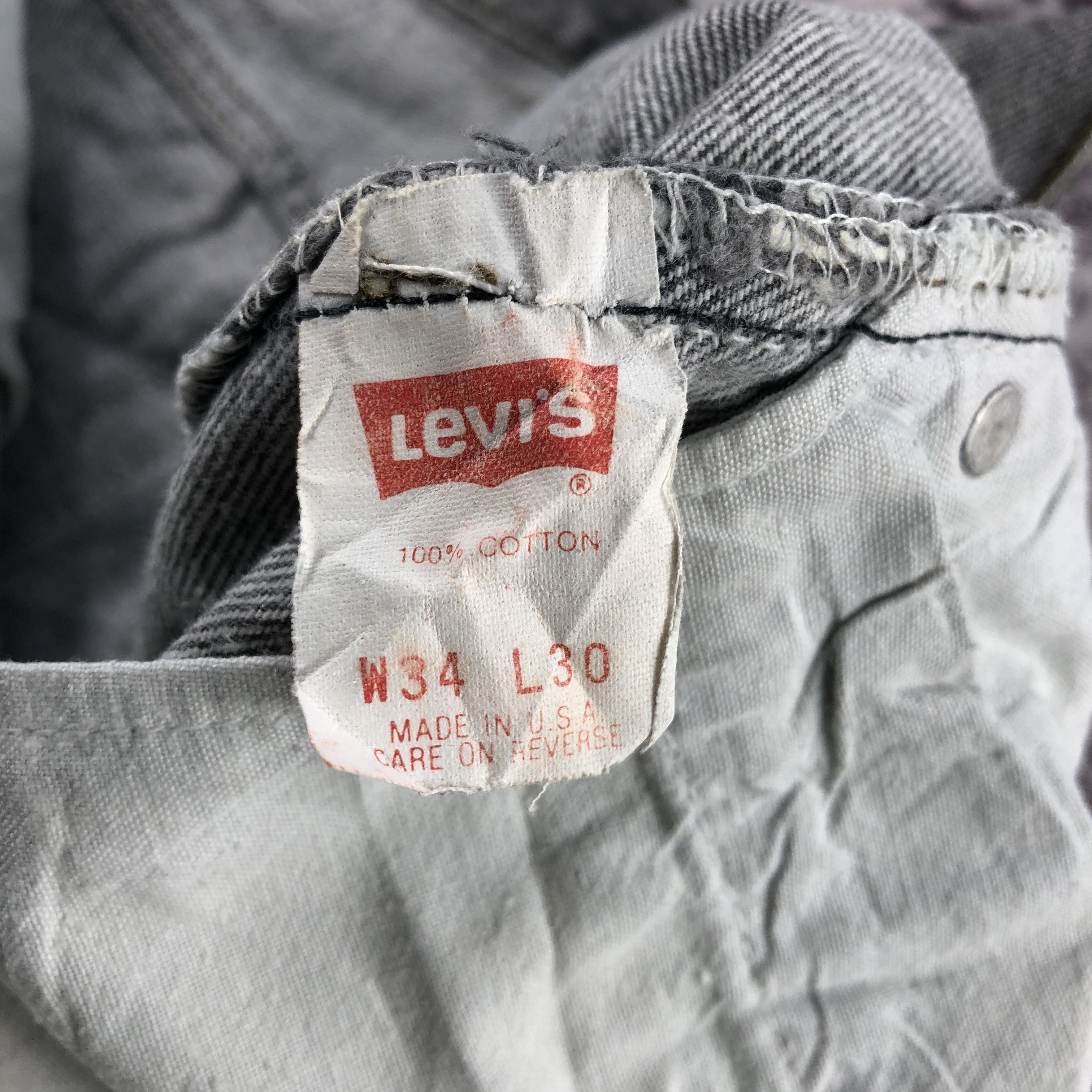 Levi's × Vintage Vintage 90s Levis 501 Jeans-JM3036 Size US 33 - 13 Thumbnail