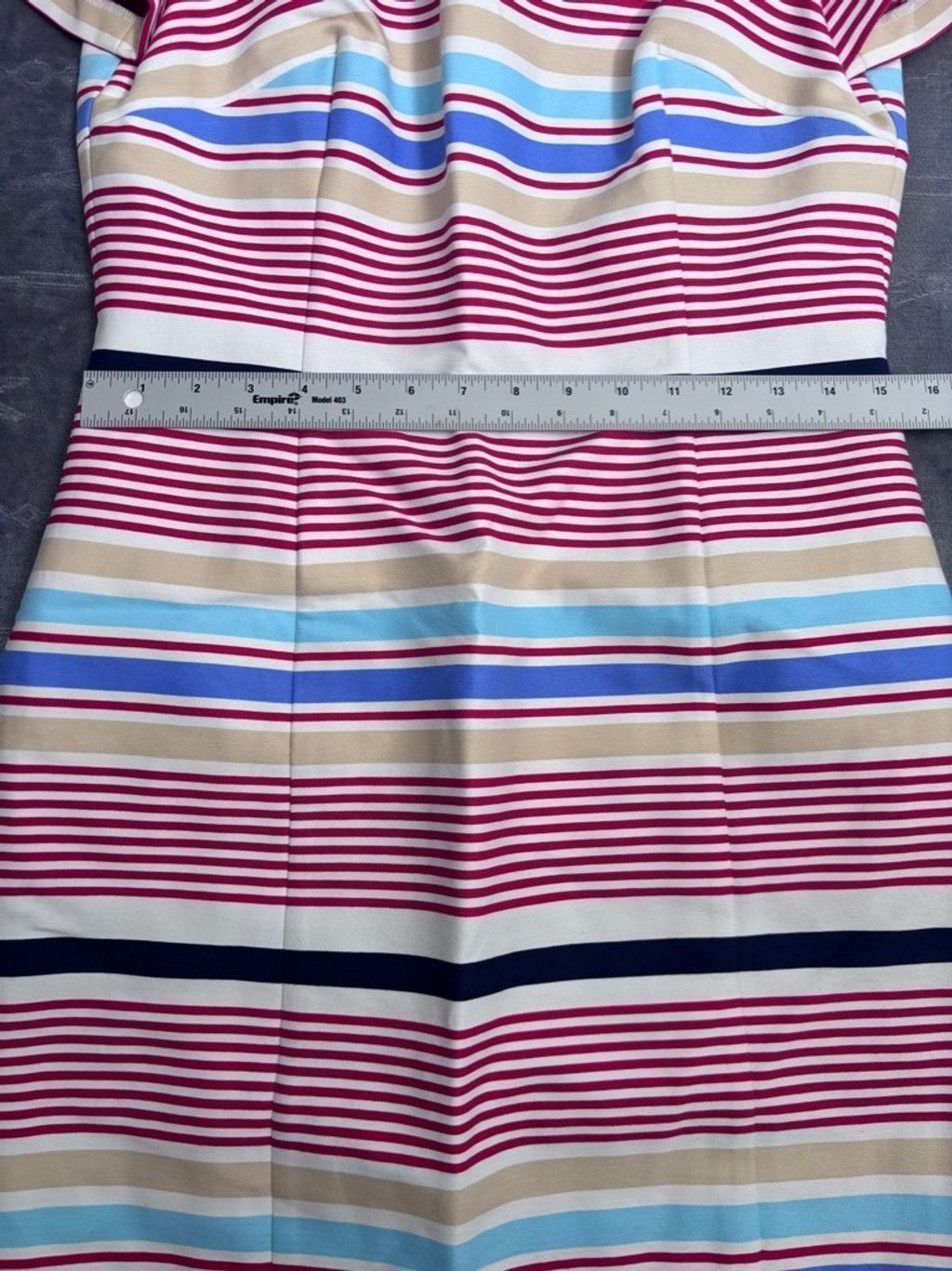 Brooks Brothers Women's Brooks Brothers Dress, Size 6, Red & White Size M / US 6-8 / IT 42-44 - 4 Thumbnail