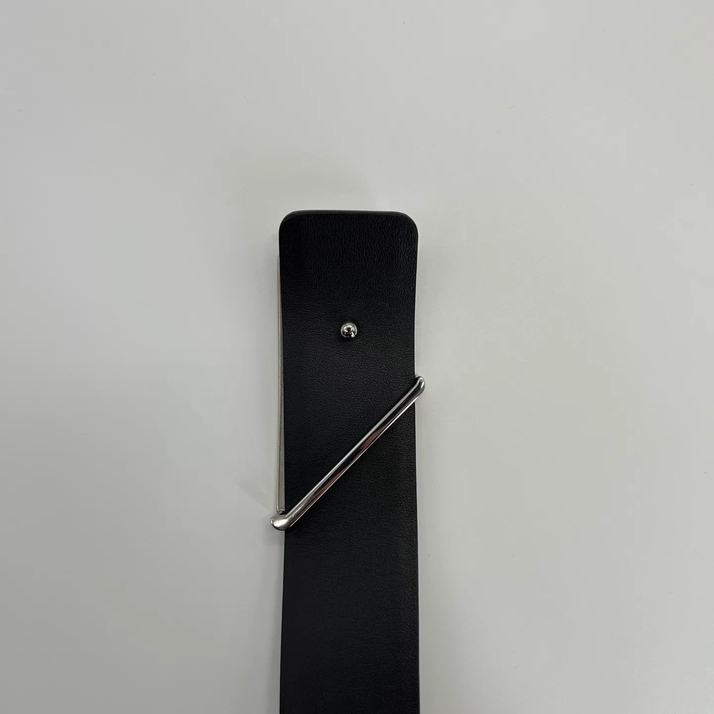 Prada Prada Saffiano Triangle Logo Belt 100x40 Size ONE SIZE - 3 Thumbnail