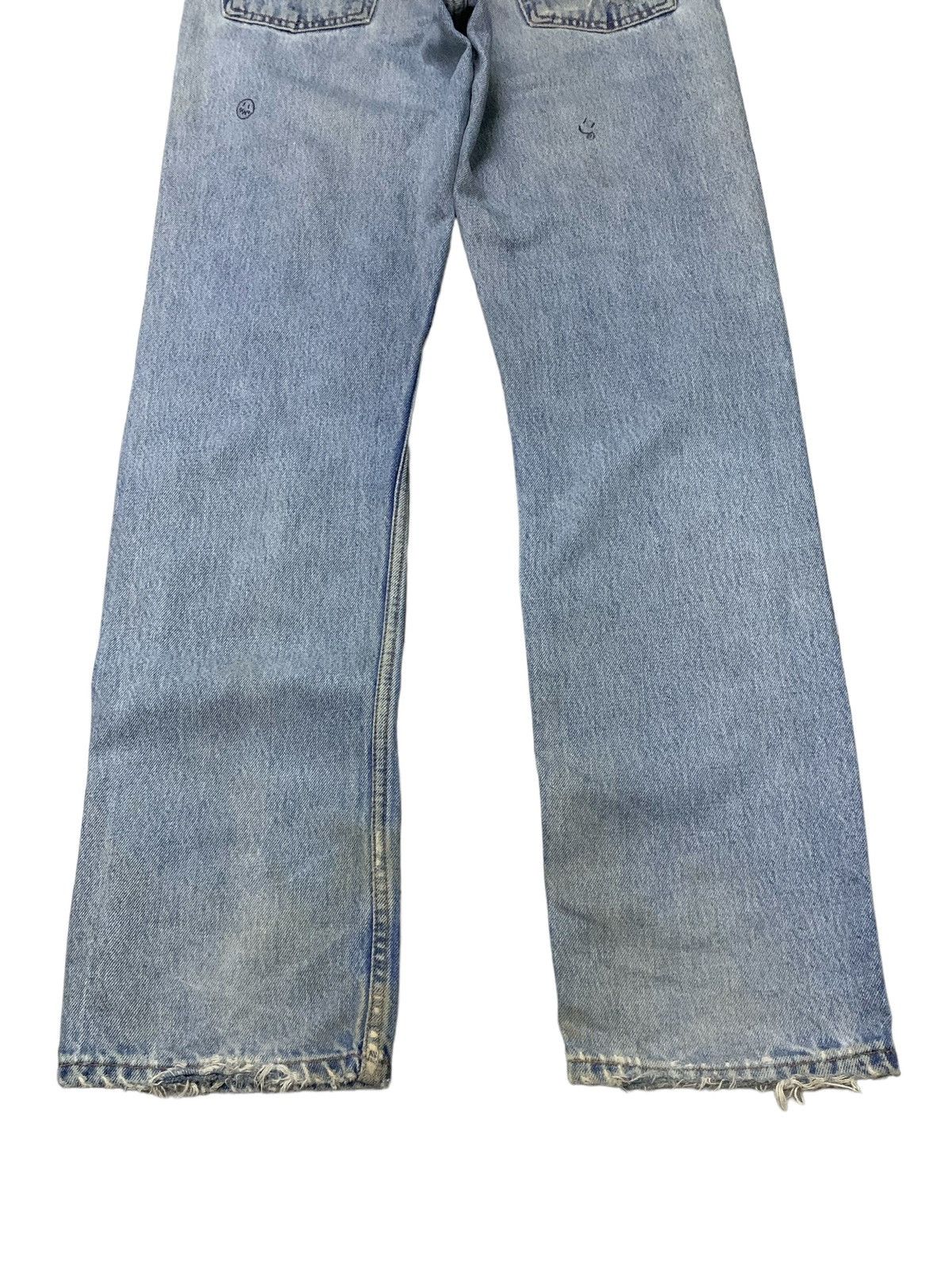 Hysteric Glamour × Levi's Vintage Levis 505 Distressed Camo Patch Inside Jeans Size US 29 - 9 Thumbnail