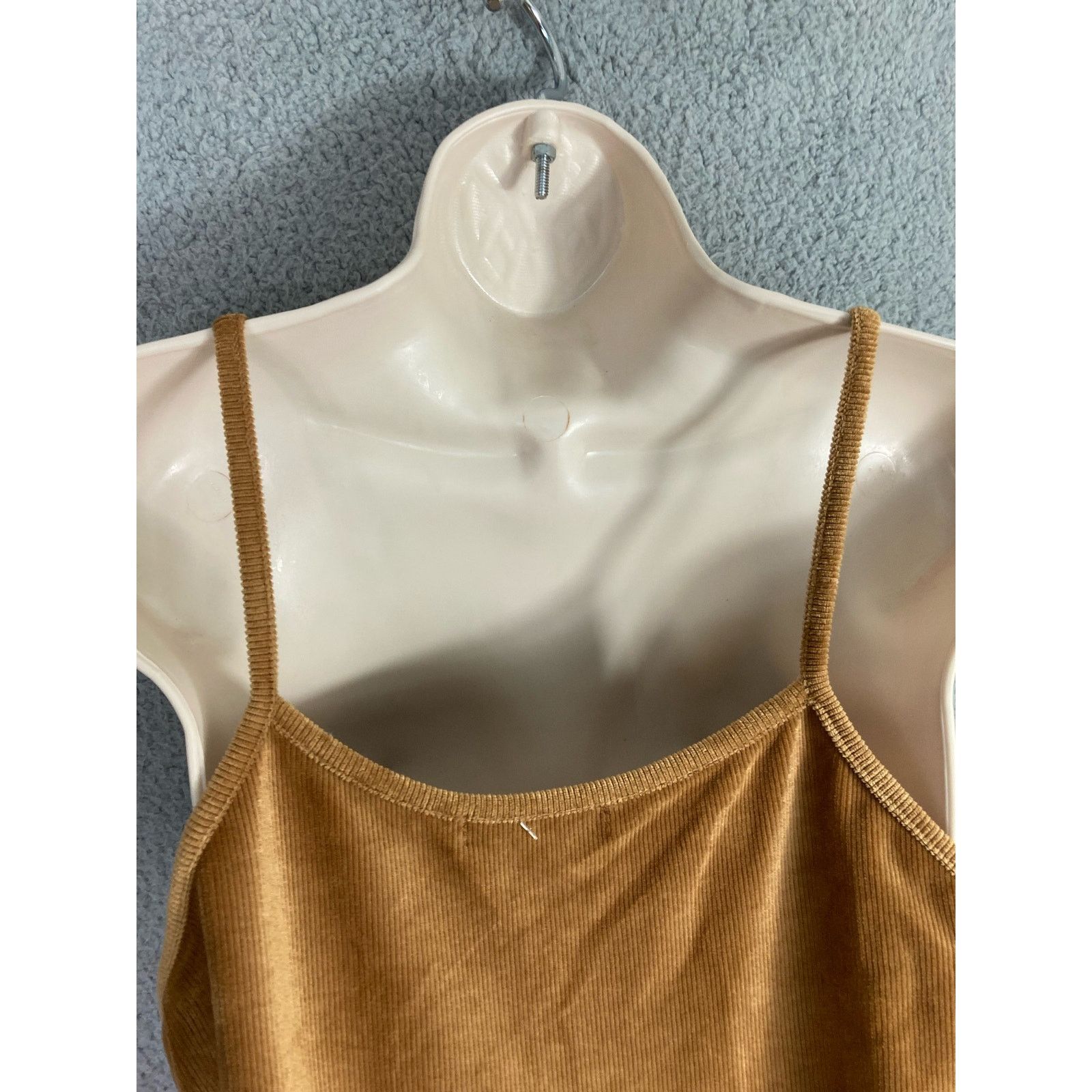 Other VIBE Sportswear Sleeveless Ribbed Mini Dress XL Beige Size XL / US 12-14 / IT 48-50 - 9 Thumbnail