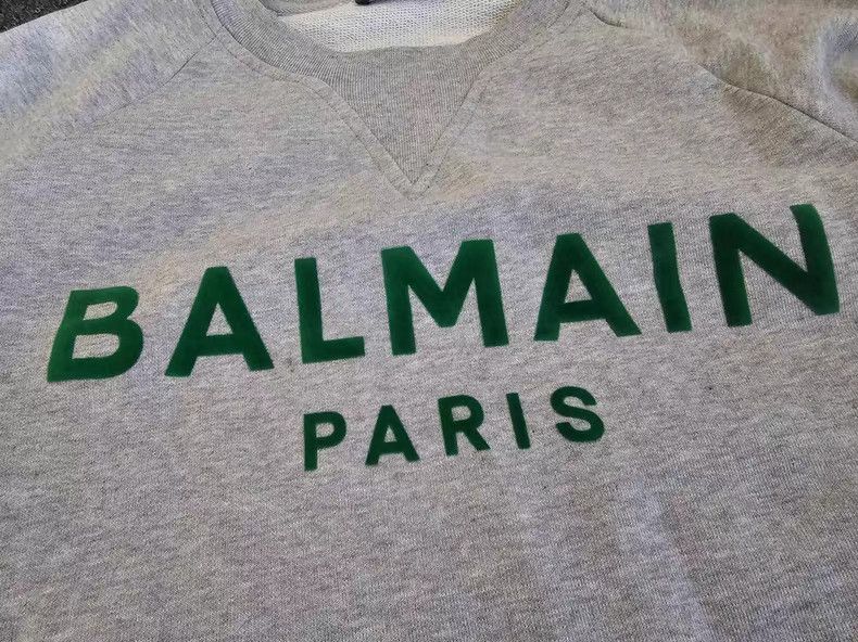 Balmain Balmain Men's Flocked Sweatshirt. Q4 Size US S / EU 44-46 / 1 - 2 Thumbnail