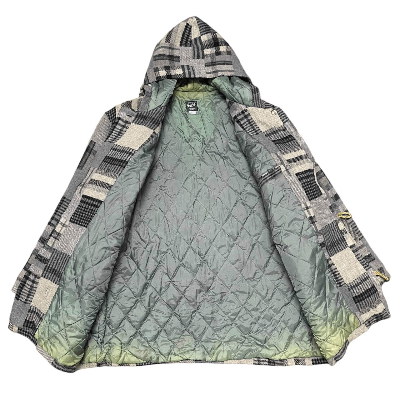 Issey Miyake Vintage Gavial Patchwork Style Duffle Coat Issey Inspired Size US L / EU 52-54 / 3 - 5 Thumbnail