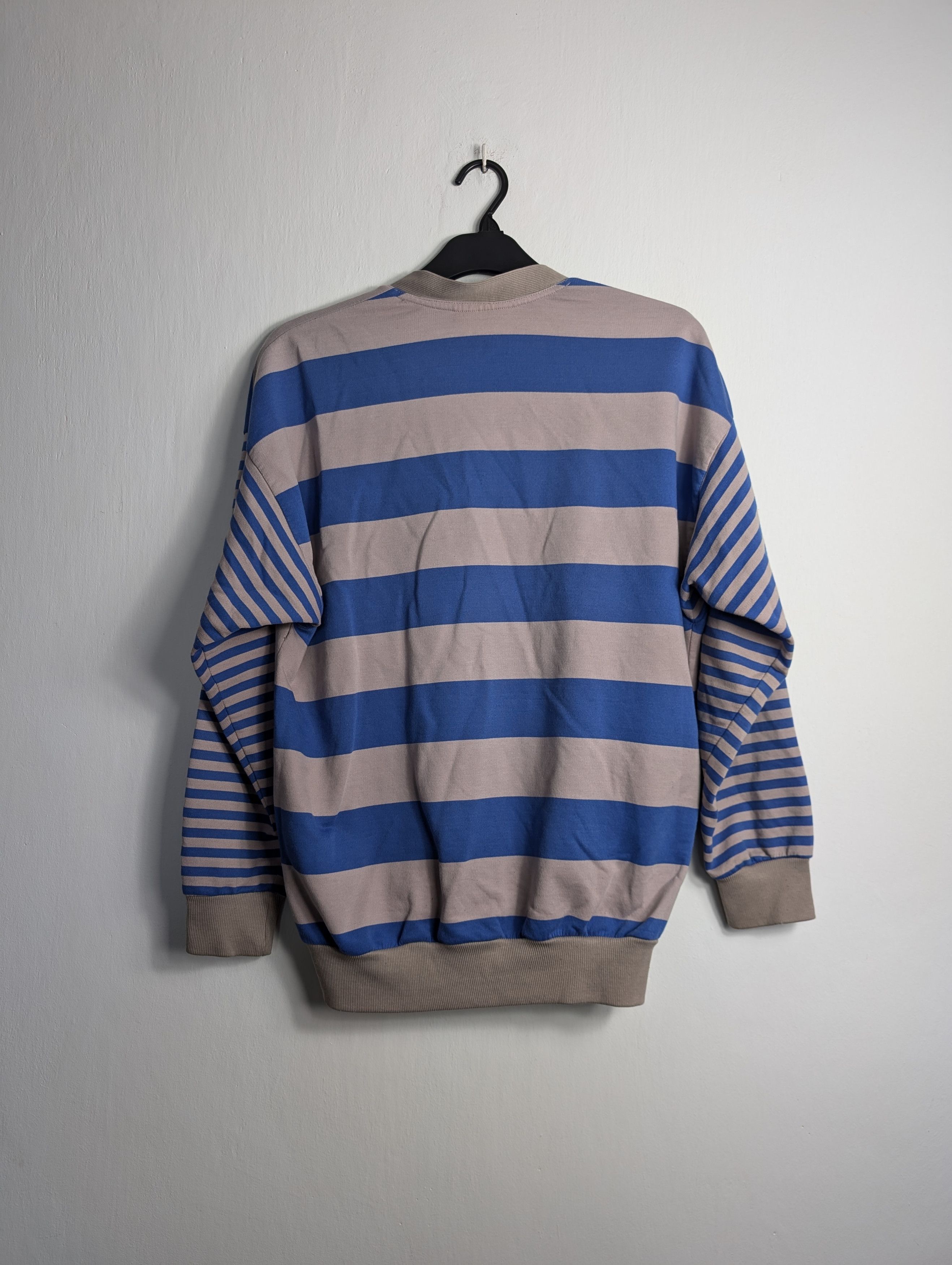Adidas Vintage Adidas Take Off Striped Cardigan 8Os Retro Boxy Y2K Size US M / EU 48-50 / 2 - 5 Thumbnail