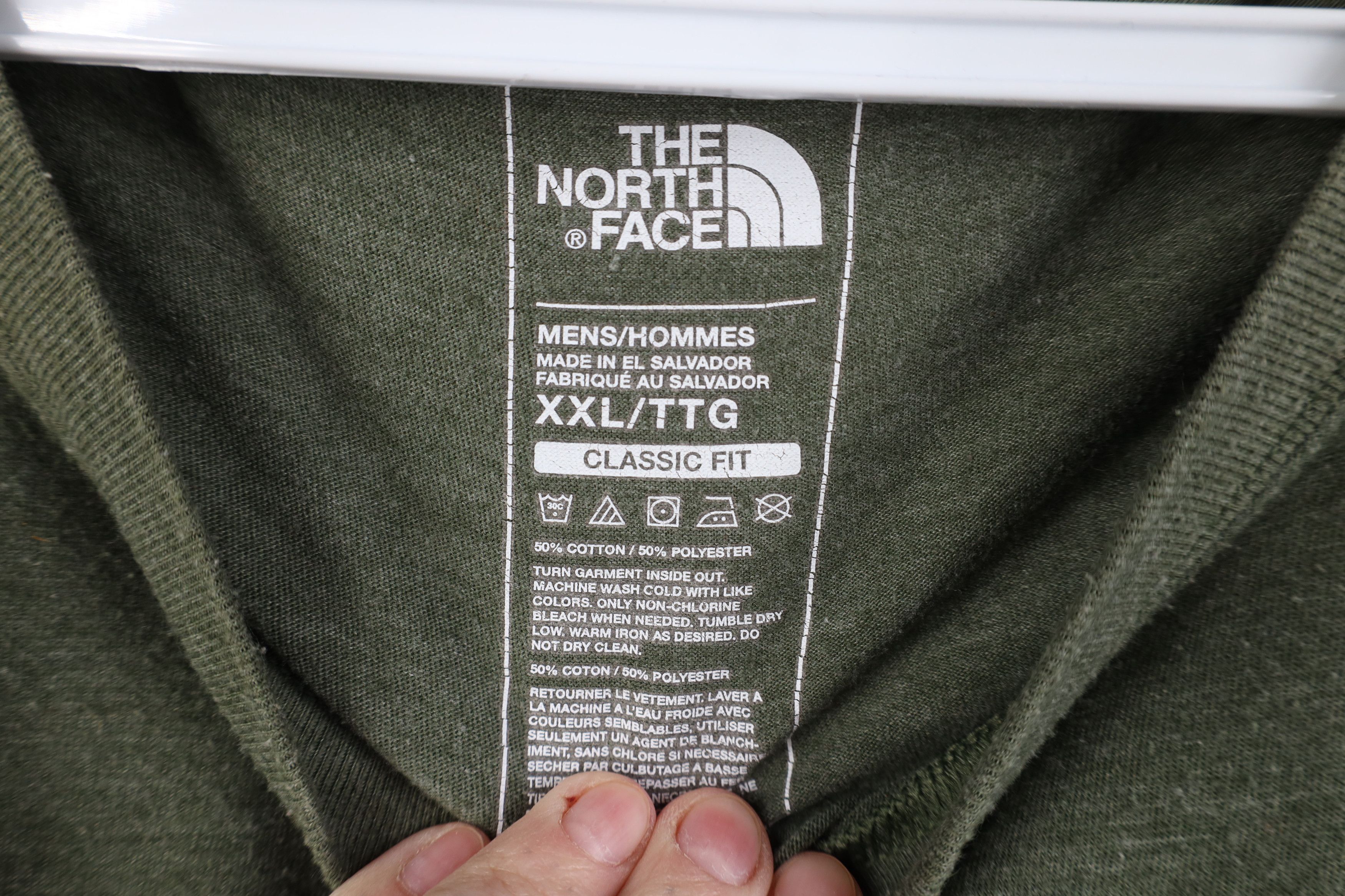 The North Face Vintage Y2K The North Face Big Logo Jersey Knit T-Shirt Size US XXL / EU 58 / 5 - 5 Thumbnail