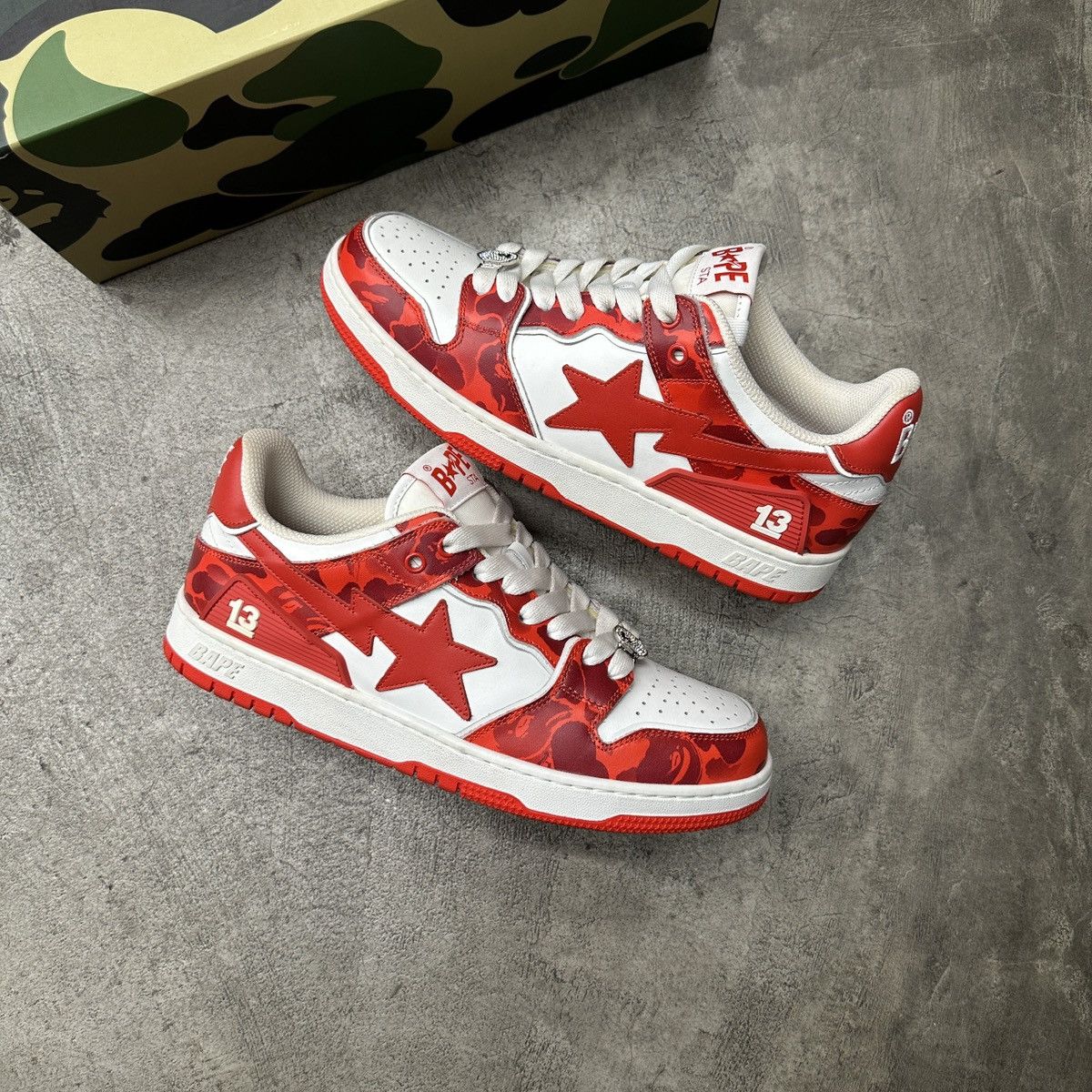 Bape A Bathing APE Clutch Sta SK8 Size US 9 / EU 42 - 3 Thumbnail