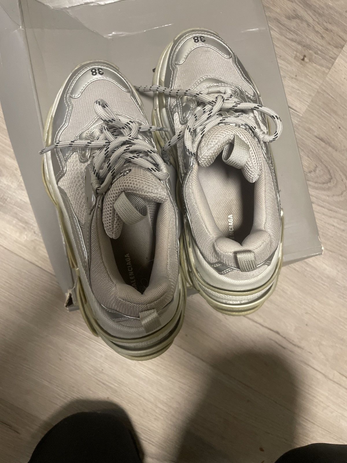 Balenciaga Balenciaga Triple S Sneakers Size US 8 / IT 38 - 3 Thumbnail