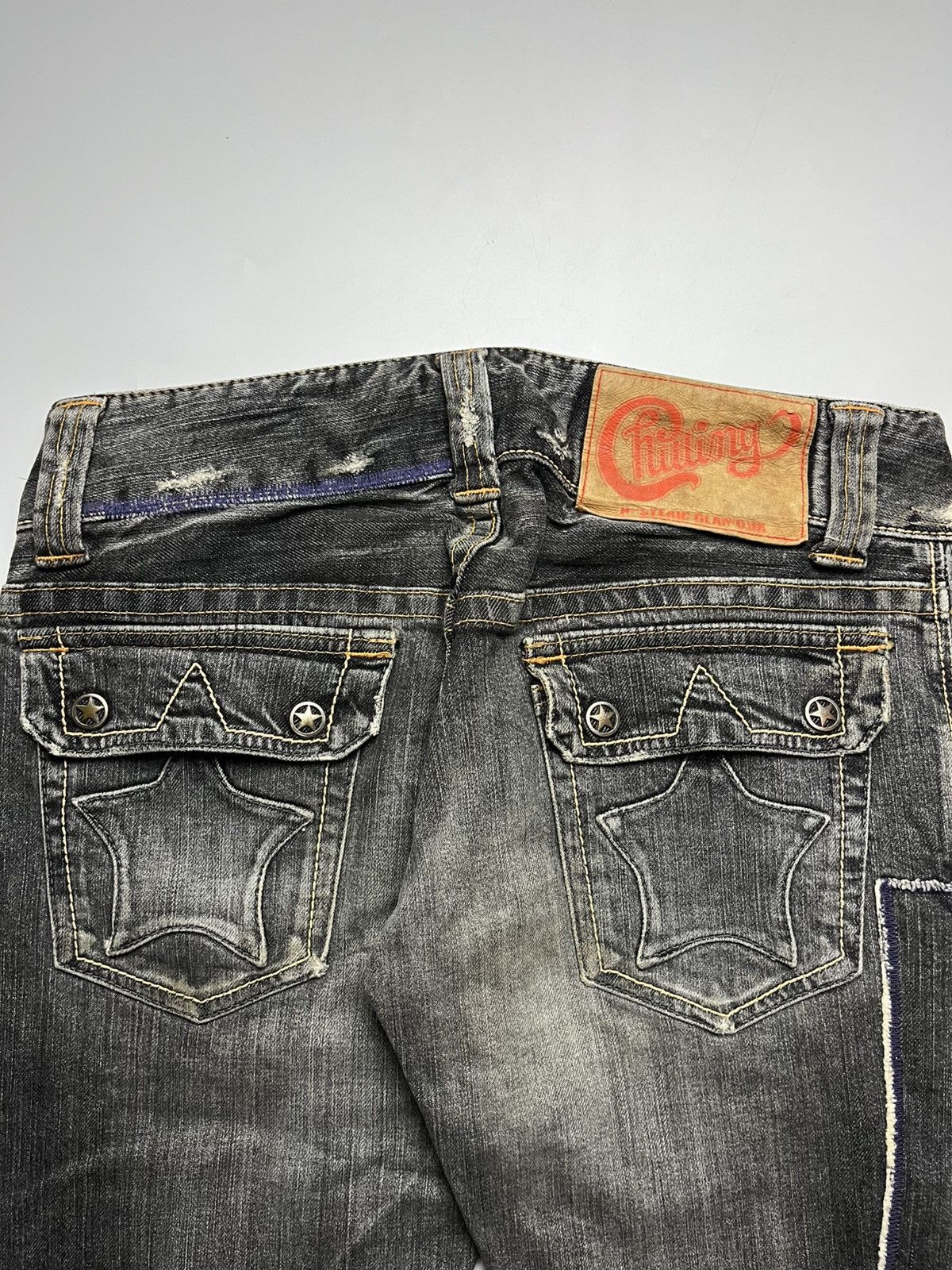 Hysteric Glamour Hysteric Glamour Distressed Flared Jeans Size 28" / US 6 / IT 42 - 4 Thumbnail