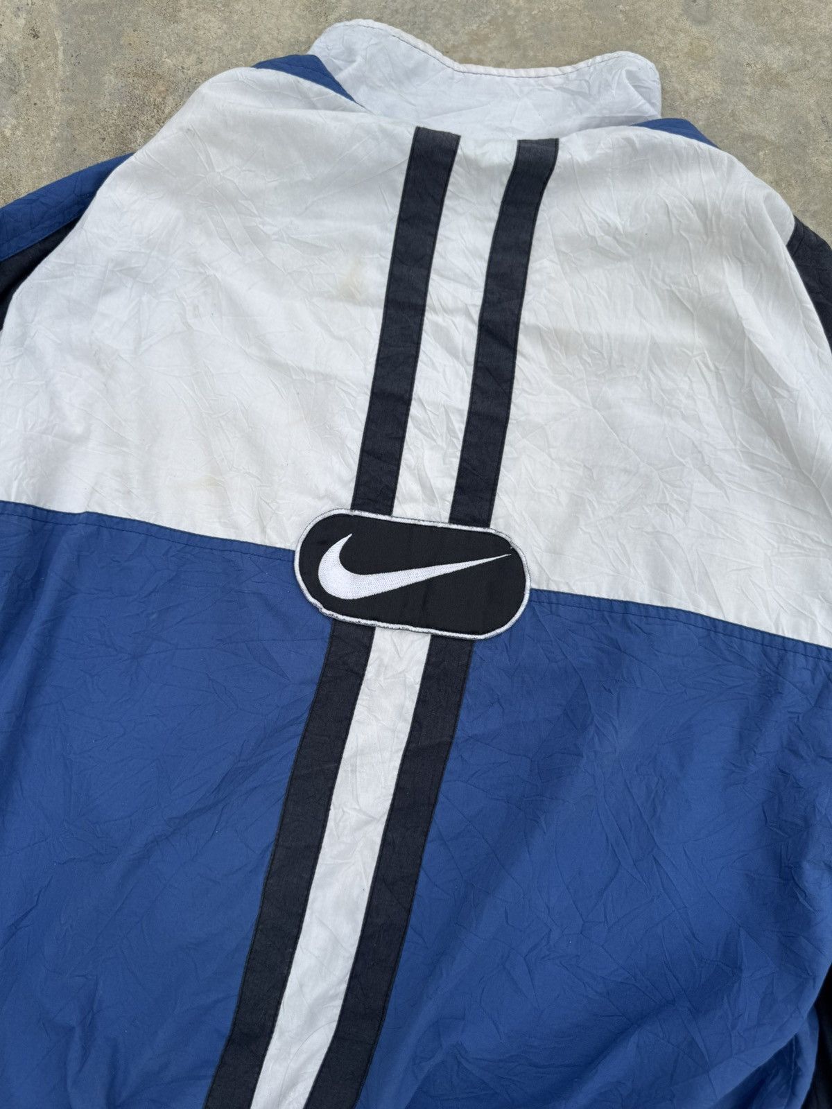 Nike Nike 90s Vintage Track Top Jacket Rare Jacket Size US XL / EU 56 / 4 - 3 Thumbnail
