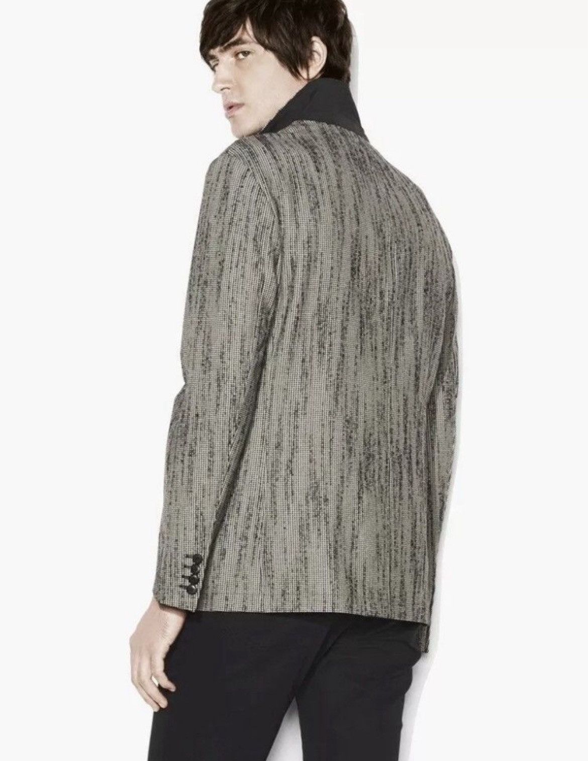 John Varvatos Deconstructed Houndstooth Jacket EU 48 USA 38 Size US M / EU 48-50 / 2 - 3 Thumbnail