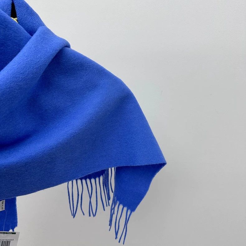 Saint Laurent Paris saint Laurent parisRoyal Blue Scarf 2503-Nextarrow Size ONE SIZE - 3 Thumbnail