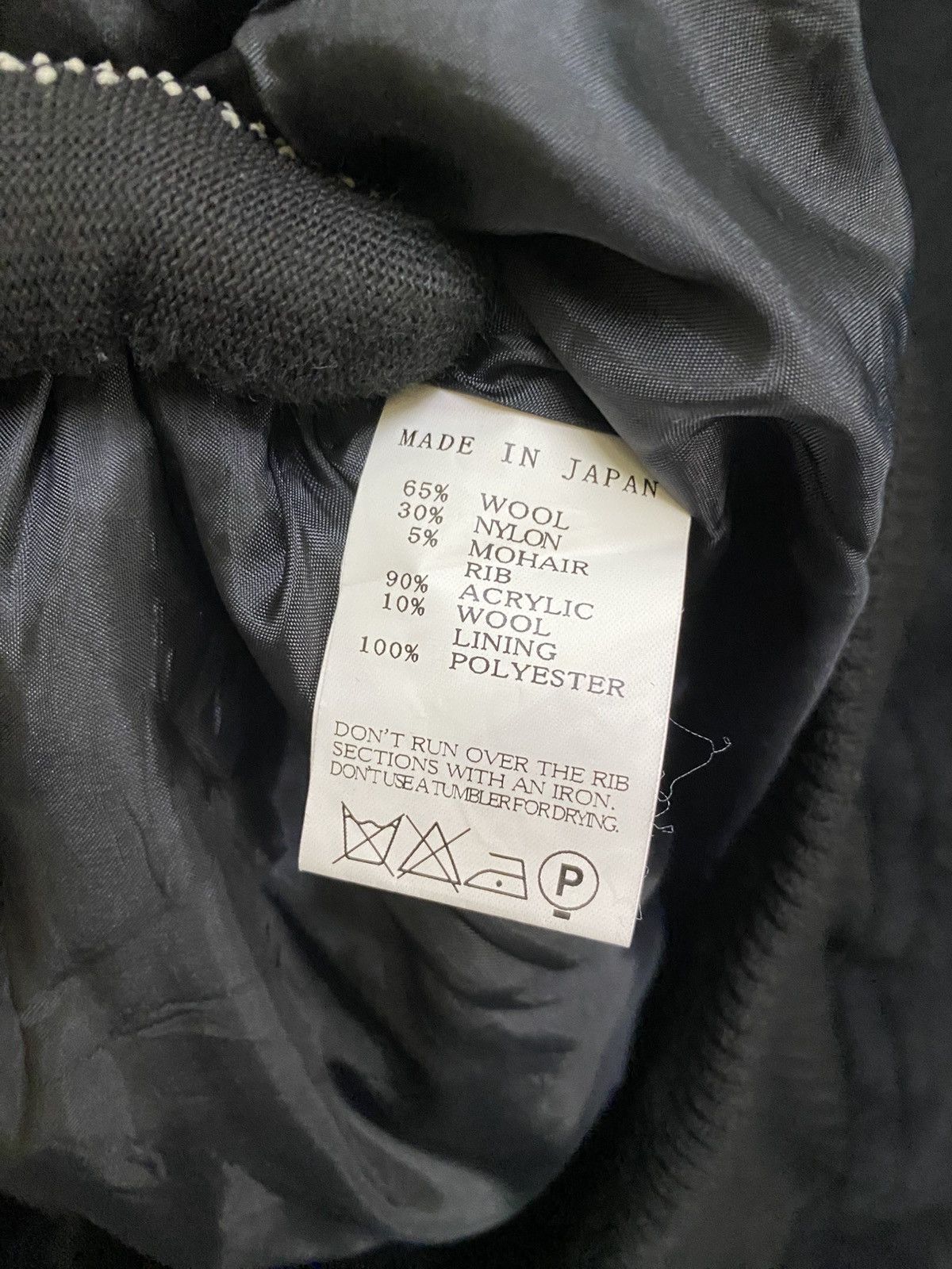 Yohji Yamamoto LIMI feu Japan Avant-Garde Draped Wool Jacket Made In Japan Size US S / EU 44-46 / 1 - 15 Thumbnail