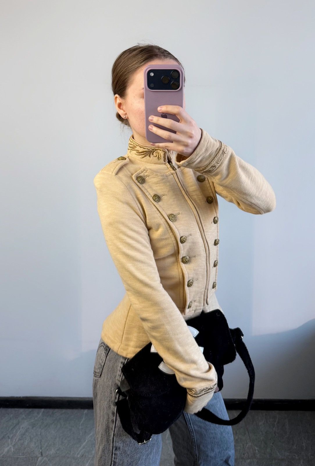 Denim & Supply Ralph Lauren Denim & Supply Ralph Lauren Military Jacket beige Sherpa xs Size XS / US 0-2 / IT 36-38 - 3 Thumbnail
