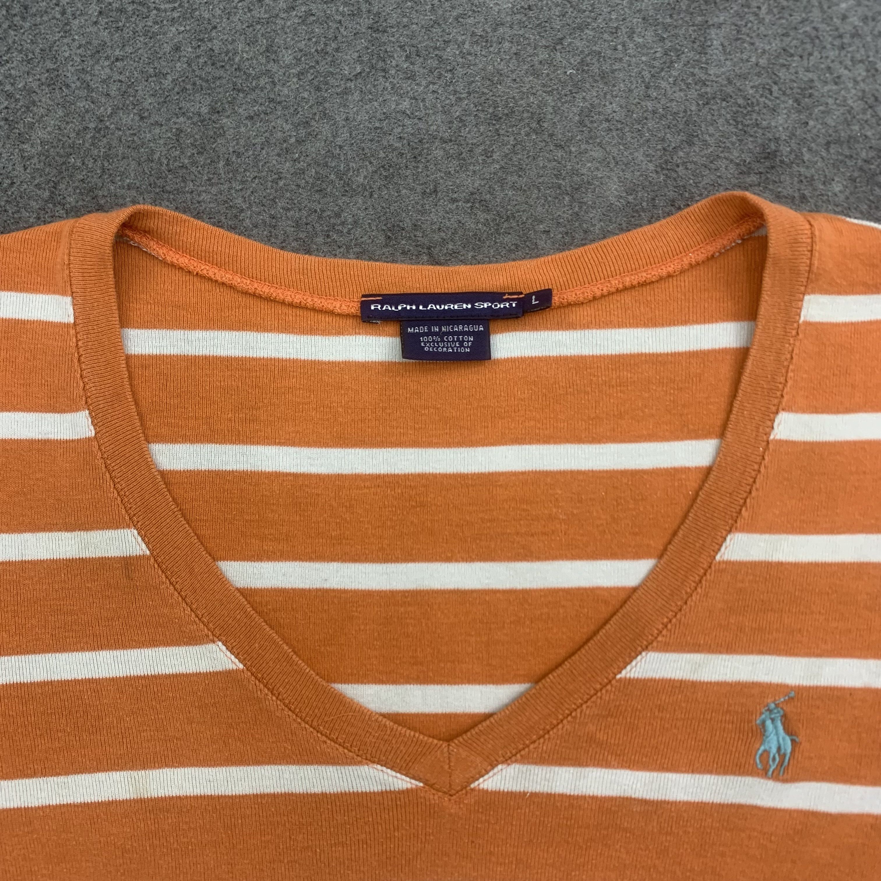 Ralph Lauren Ralph Lauren Sport T shirt striped - R015 Size L / US 10 / IT 46 - 4 Thumbnail