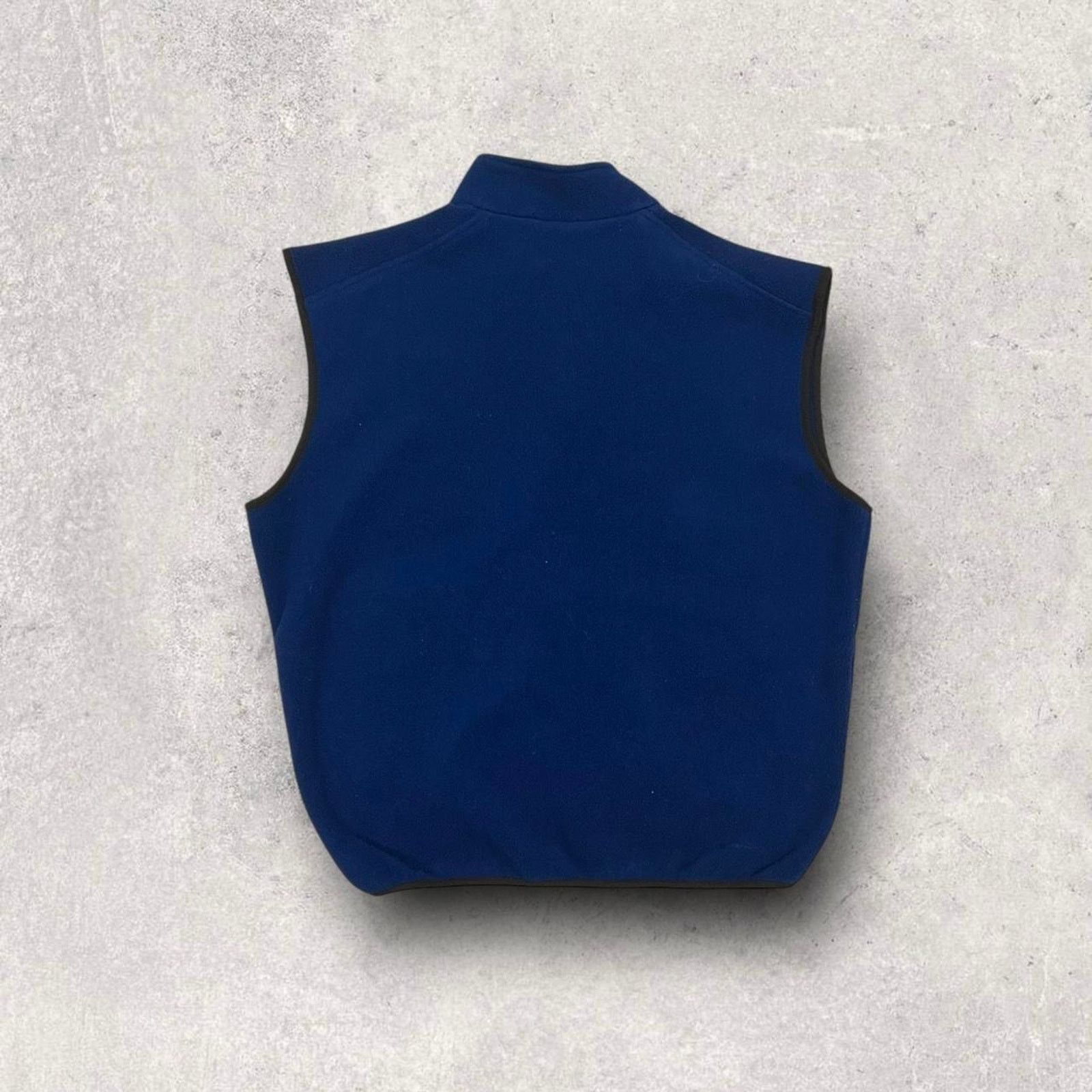 The North Face The North Face Blue Fleece Zip-Up Vest w/ Embroidered Logo Size US XL / EU 56 / 4 - 3 Thumbnail