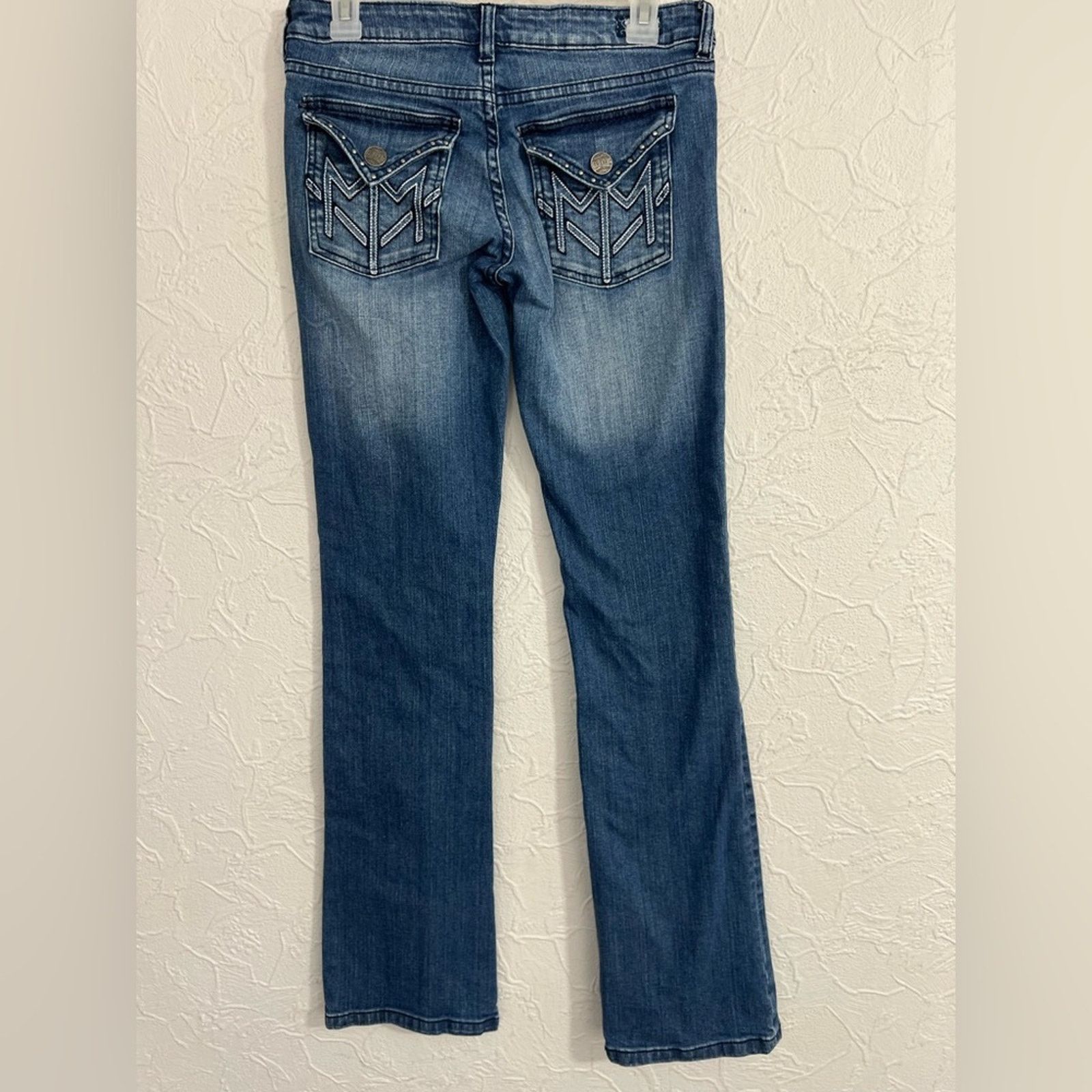 Other Blac Label Pink Low Rise Straight Leg Jeans Women Sz 27x34 Size 27" / US 4 / IT 40 - 2 Thumbnail