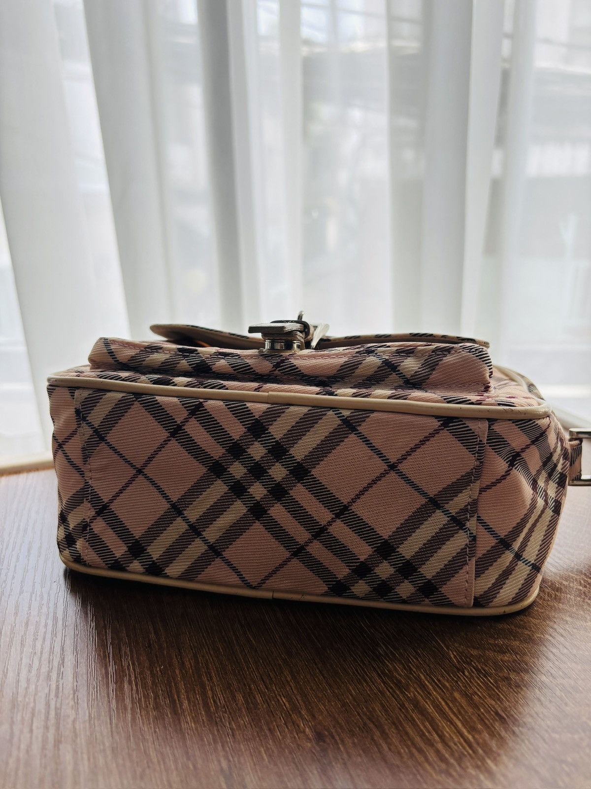Burberry Burberry Pink Check Crossbody Size ONE SIZE - 4 Thumbnail