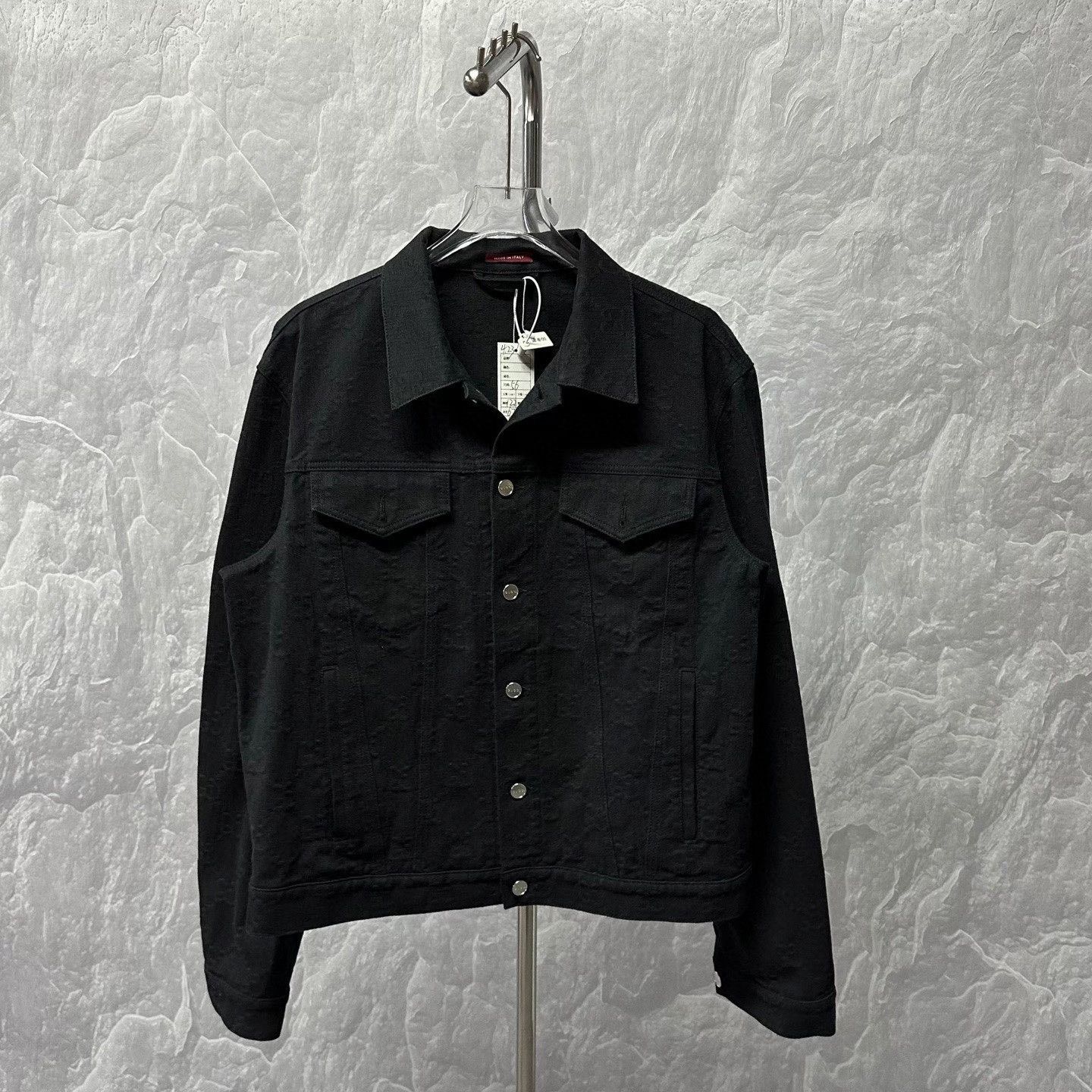 Gucci Gucci Jacquard All-Over Print Denim Jacket Size US XL / EU 56 / 4 - 1 Thumbnail