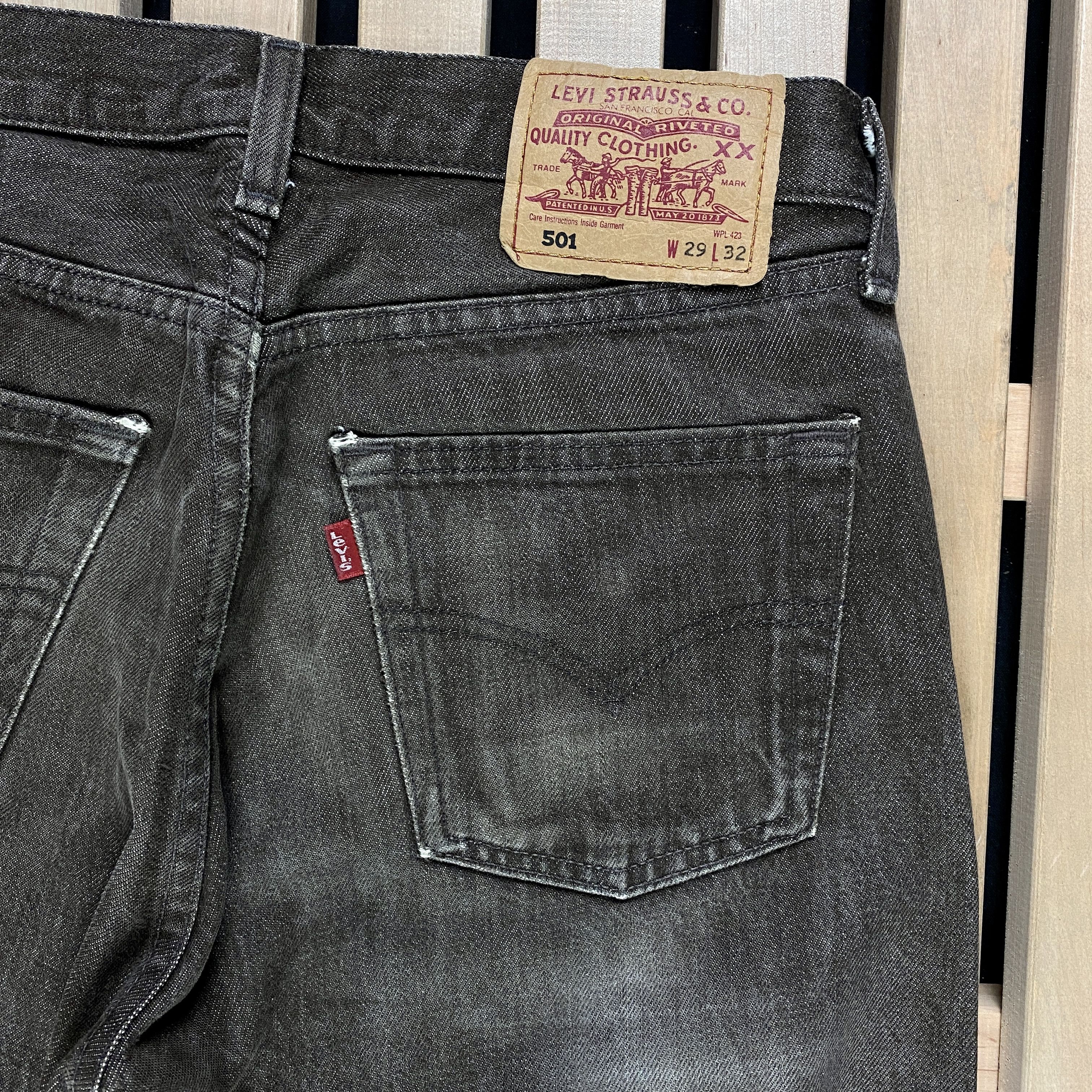 Levi's × Levi's Vintage Clothing × Vintage Mens Vintage Denim Pants Levis Cotton W 29 L 32 Size US 32 / EU 48 - 5 Thumbnail