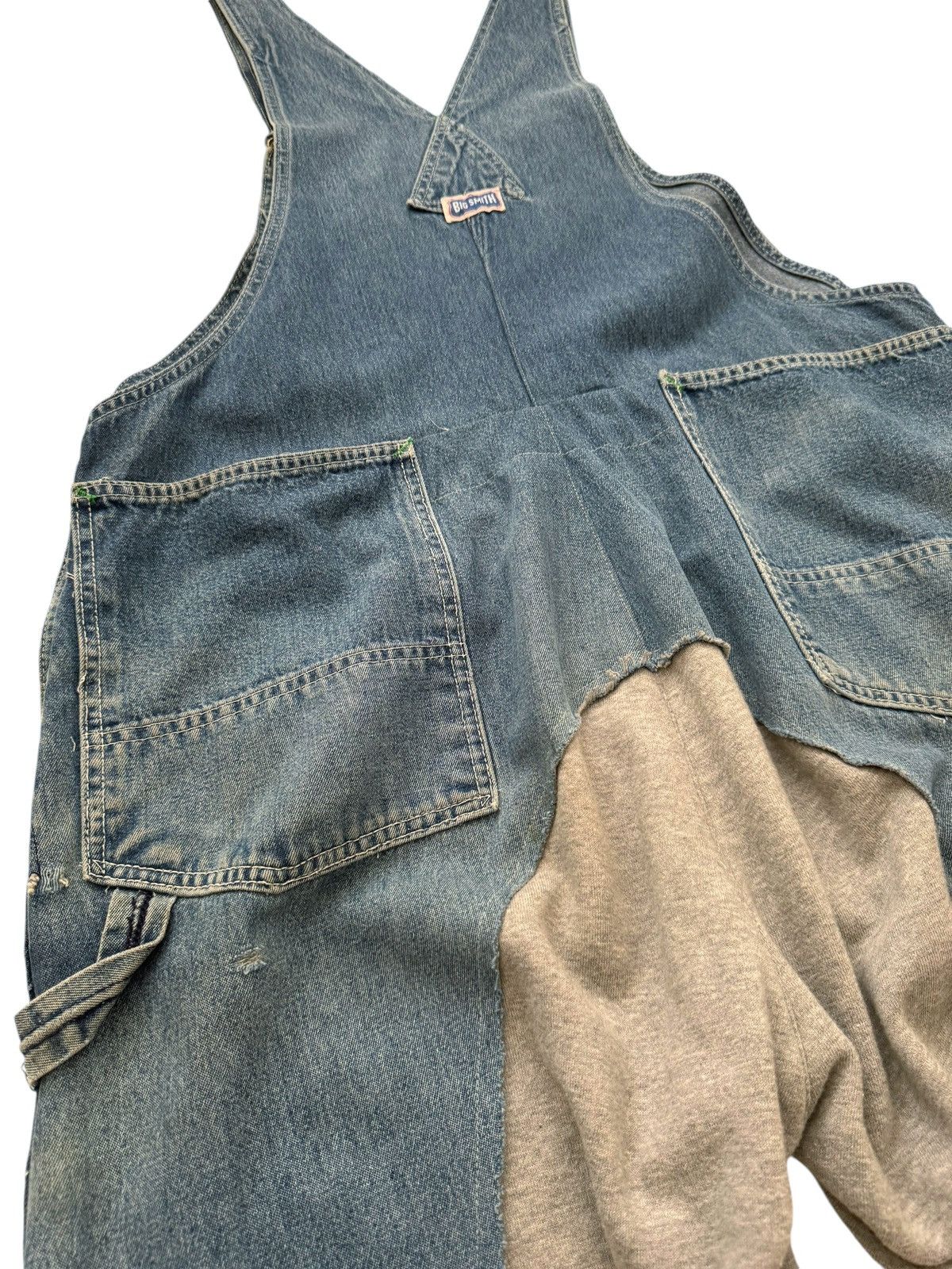 Greg Lauren SS20 Sample Hybrid Denim Overall 50/50 Fragment Size US 32 / EU 48 - 18 Thumbnail