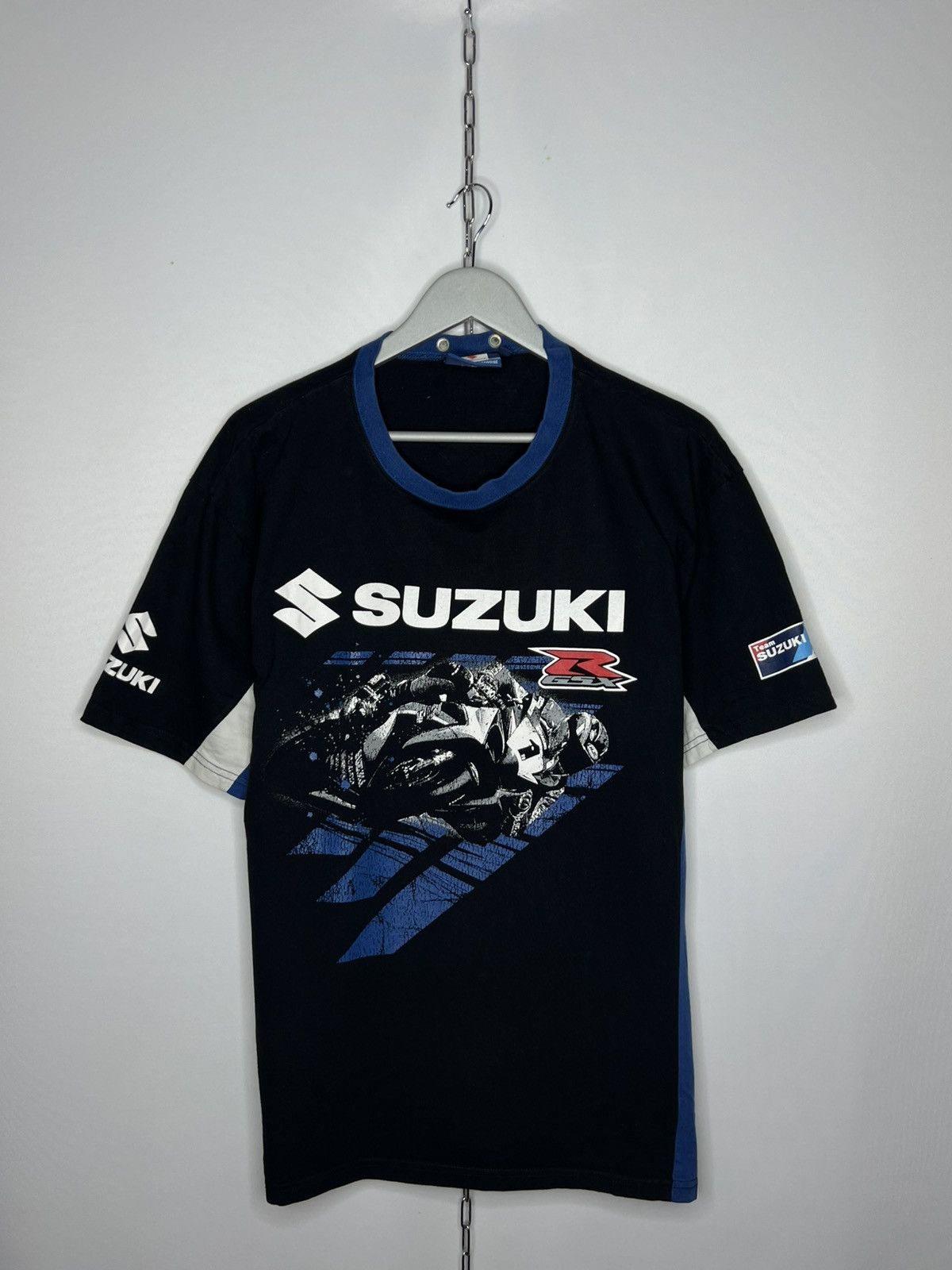 Fox Racing Vintage Team Suzuki GSX Official Big Logo T-Shirt Tee Size US XL / EU 56 / 4 - 2 Thumbnail