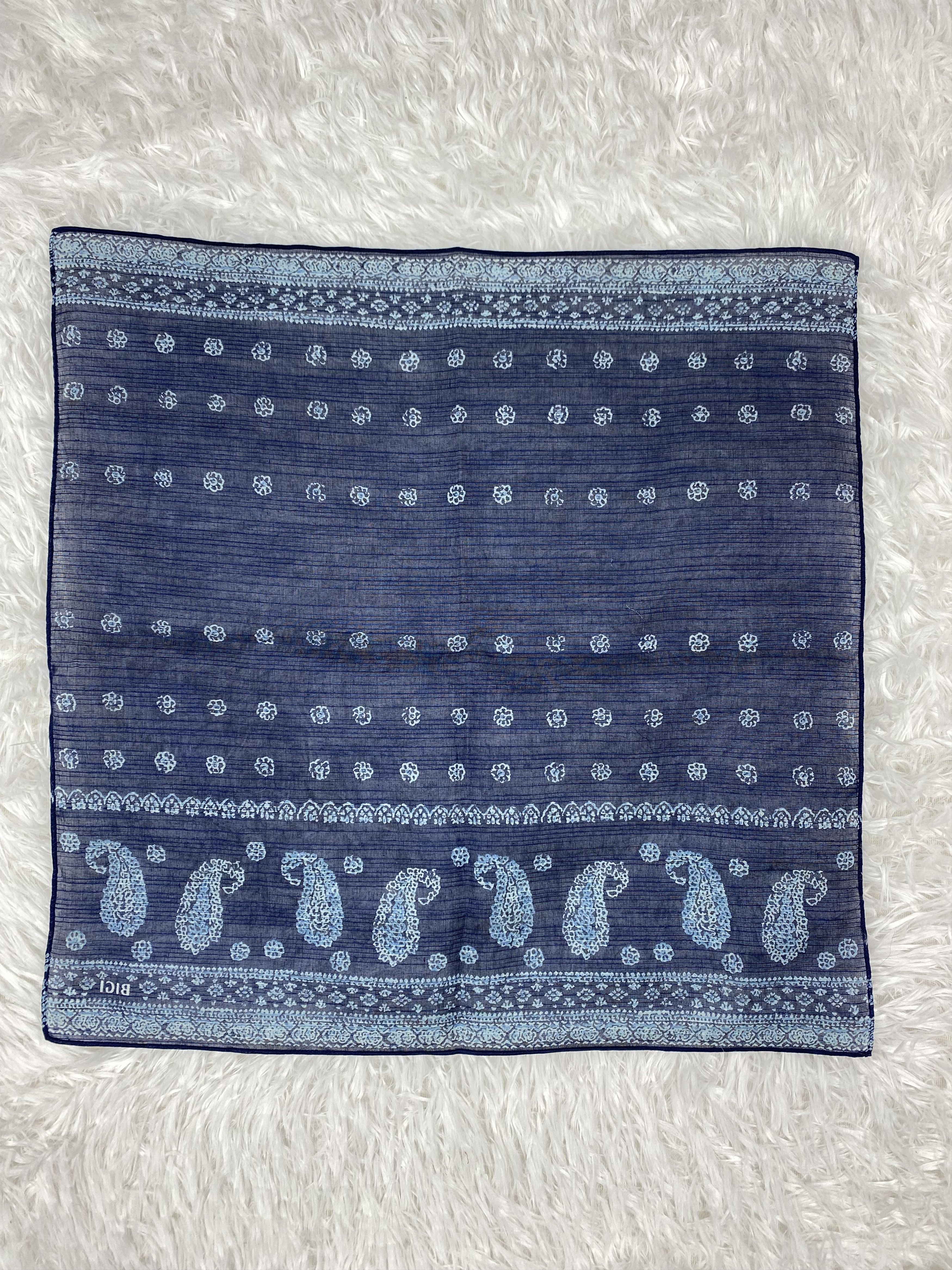 BIGI × Vintage Vintage Bigi Handkerchief Neckerchief PH0669 Size ONE SIZE - 4 Thumbnail
