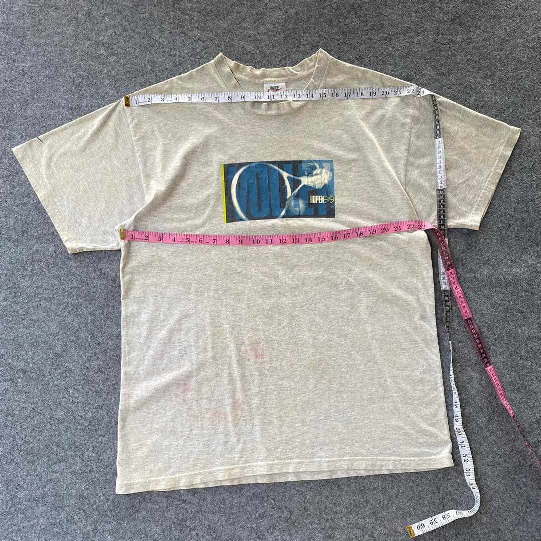 Nike Vintage Nike Wilbeldon Tenis open Tour 99 Tshirt Size US L / EU 52-54 / 3 - 5 Thumbnail