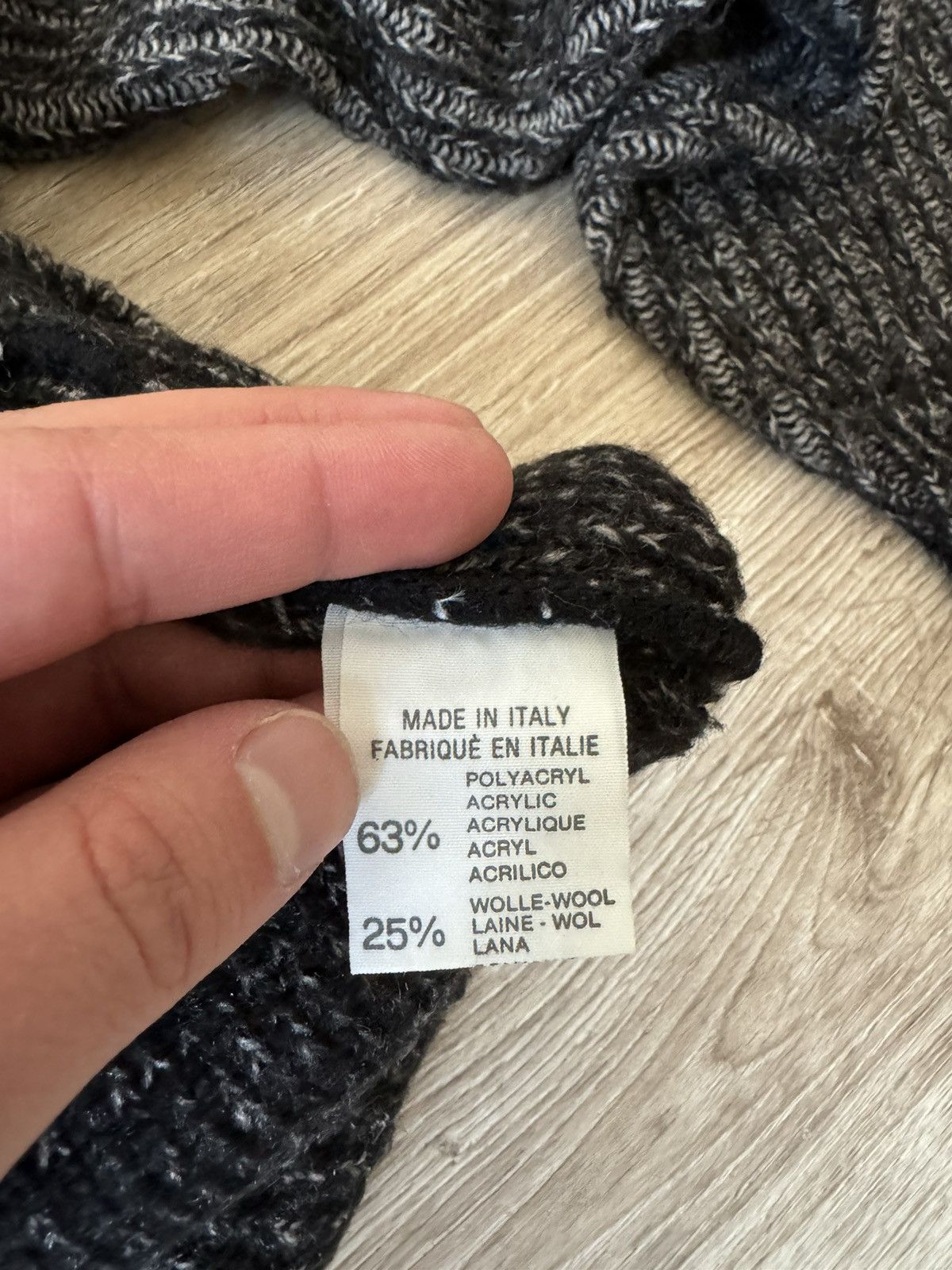 Japanese Brand × Vintage Vintage Y2K Japanese Style Knit Wool Sweater Italy Size US M / EU 48-50 / 2 - 5 Thumbnail