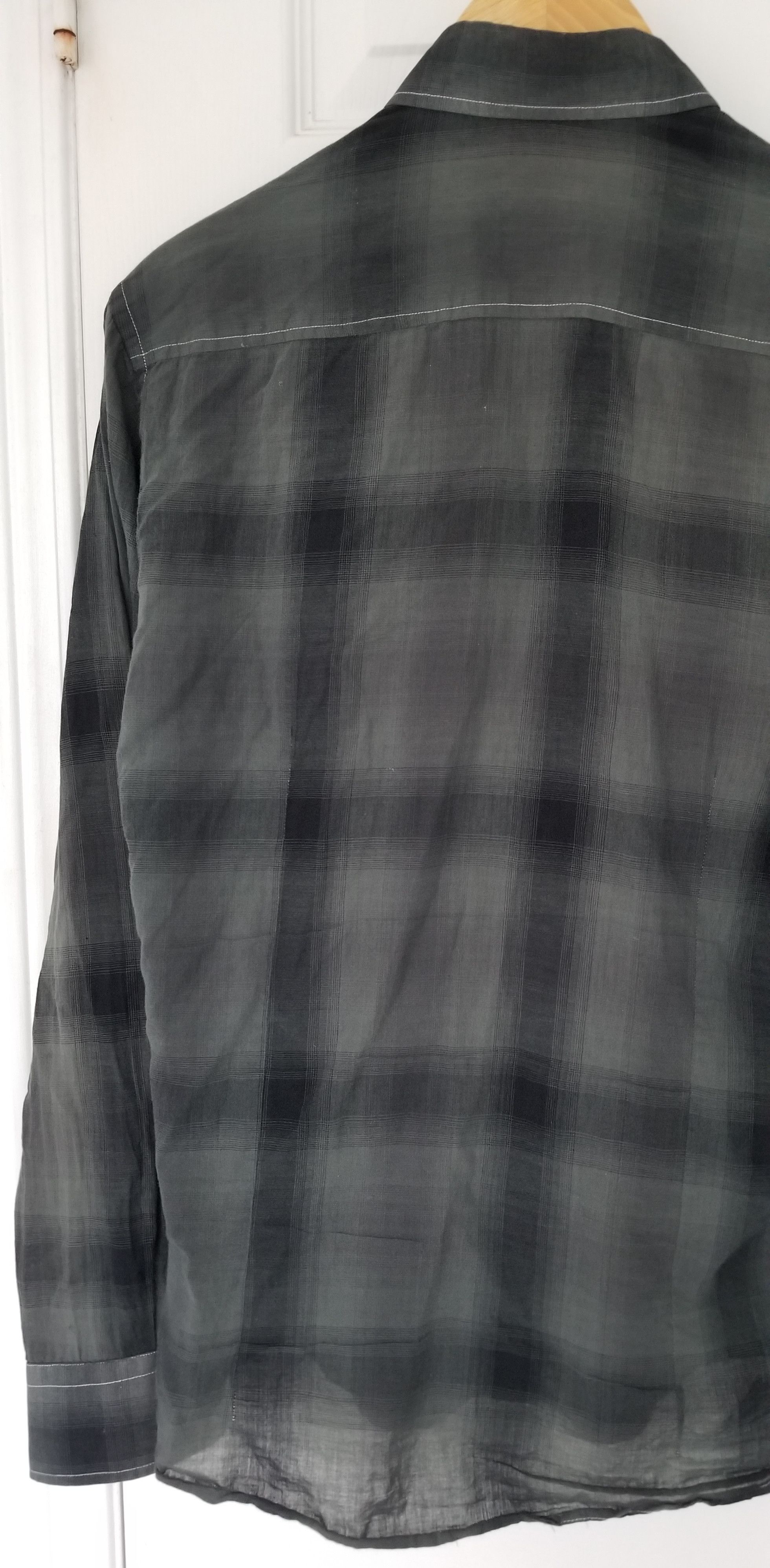 Temple Of Jawnz Temple Jawnz Grey Saint Black Dior Shadow Plaid Celine Homme Size US XS / EU 42 / 0 - 3 Thumbnail